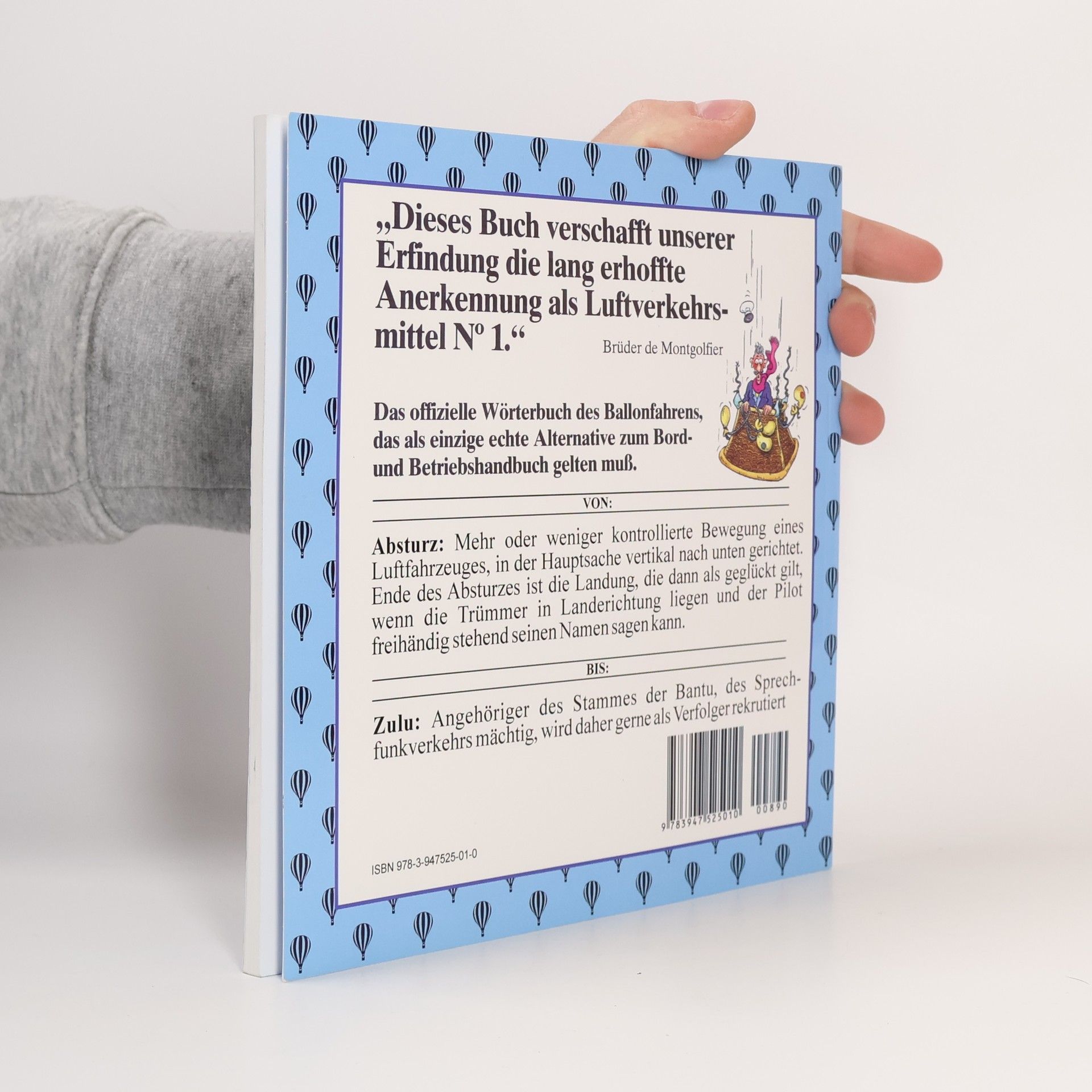 Juergen Wieshoff Fröhliches Wörterbuch Ballonfahren - Für Ballonpiloten, begeisterte Passagier, und alle, die es werden wollen!