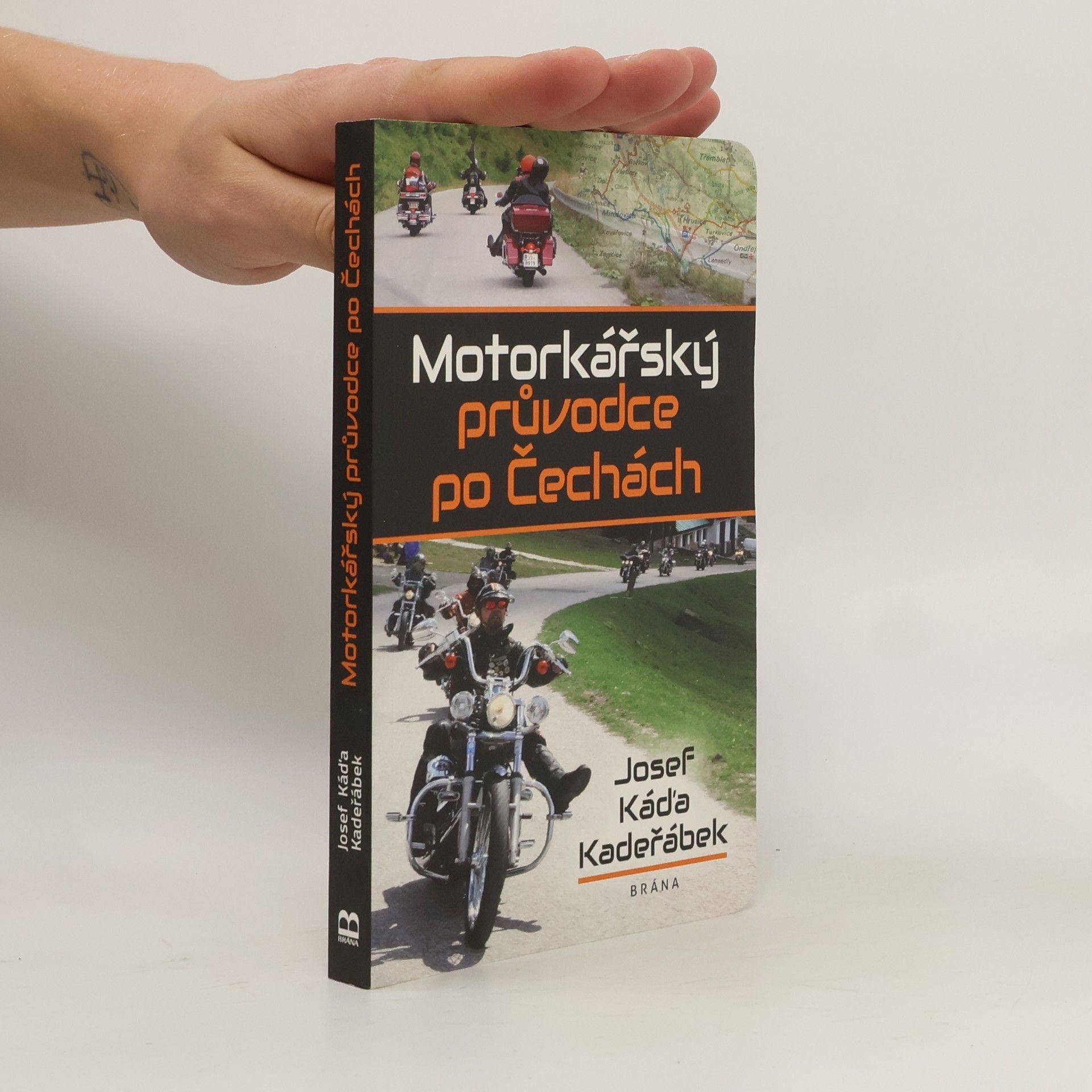 Josef Káďa Kadeřábek Motorkářský průvodce po Čechách