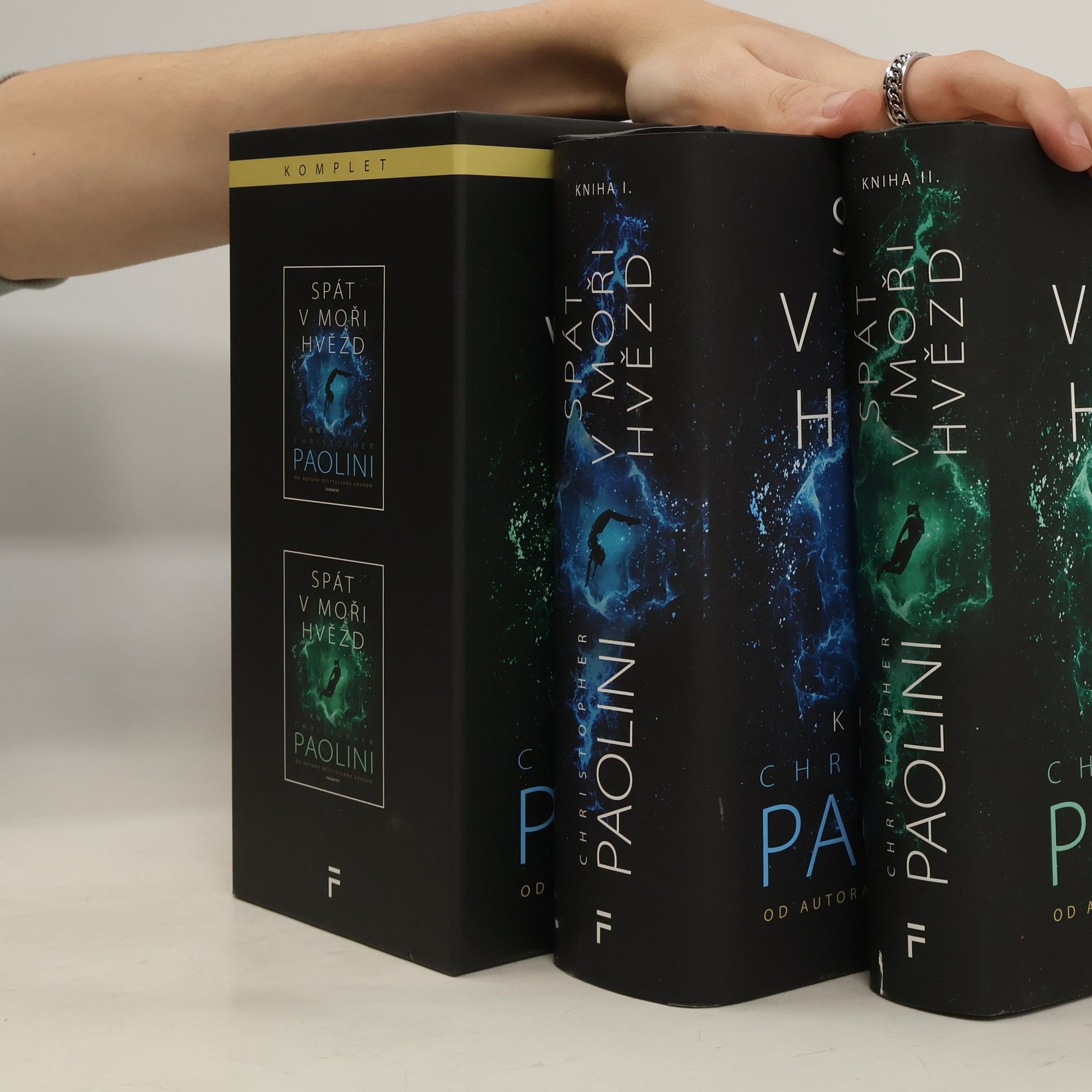 Christopher Paolini Spát v moři hvězd I. a II. díl (2 svazky, box)