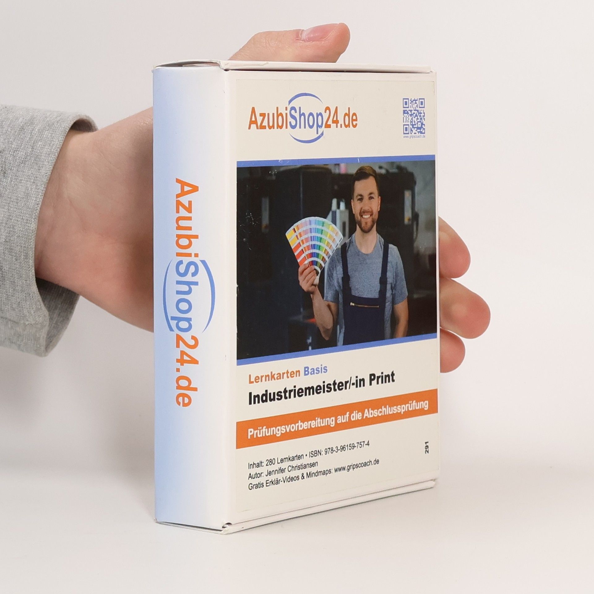 Jennifer Christiansen AzubiShop24.de. Lernkarten Industriemeister Print