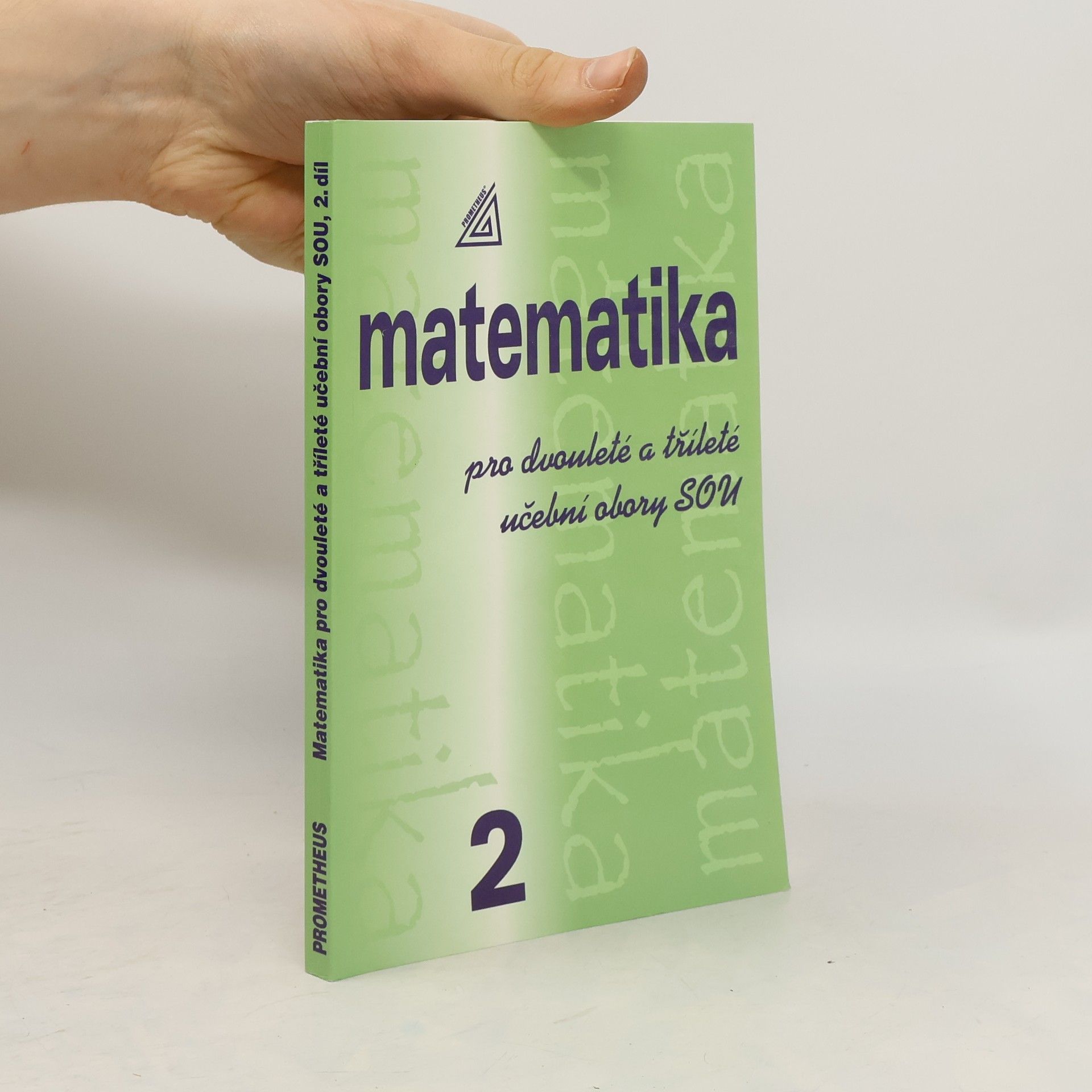 Matematika pro dvouleté a tříleté učební obory SOU. 2. díl