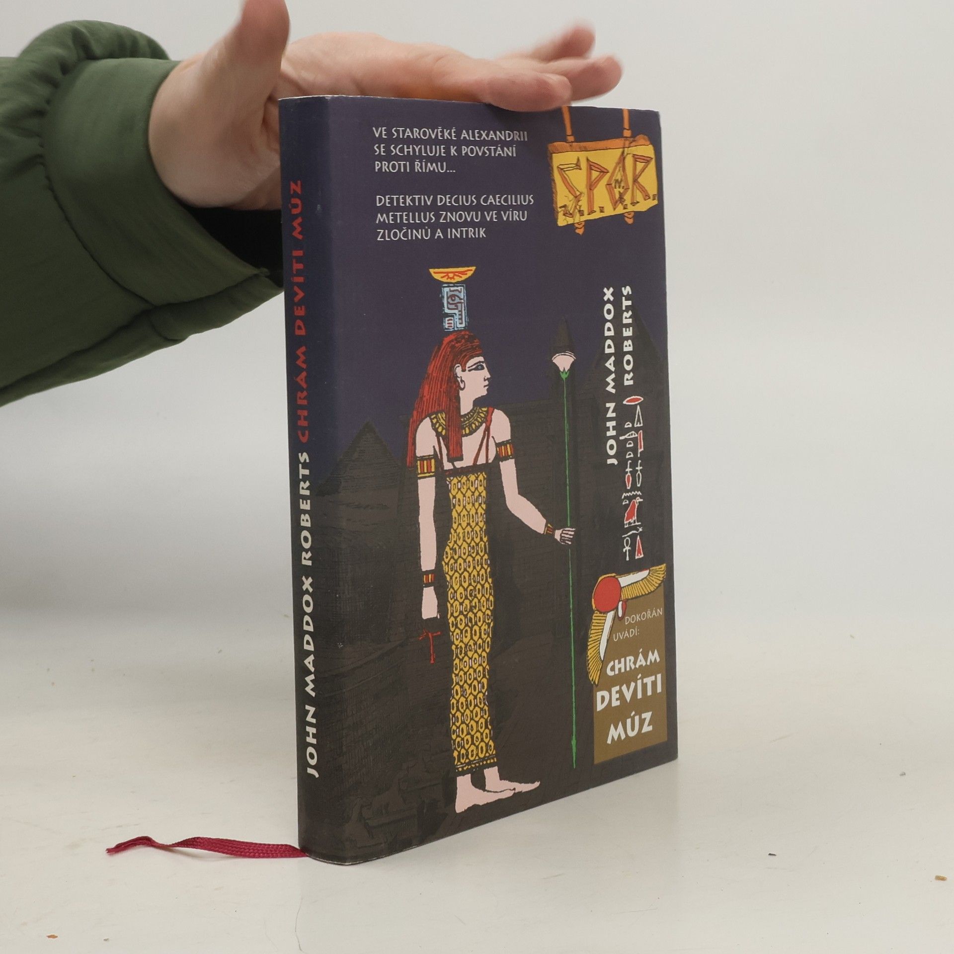 John Maddox Roberts S.P.Q.R. : Chrám devíti múz