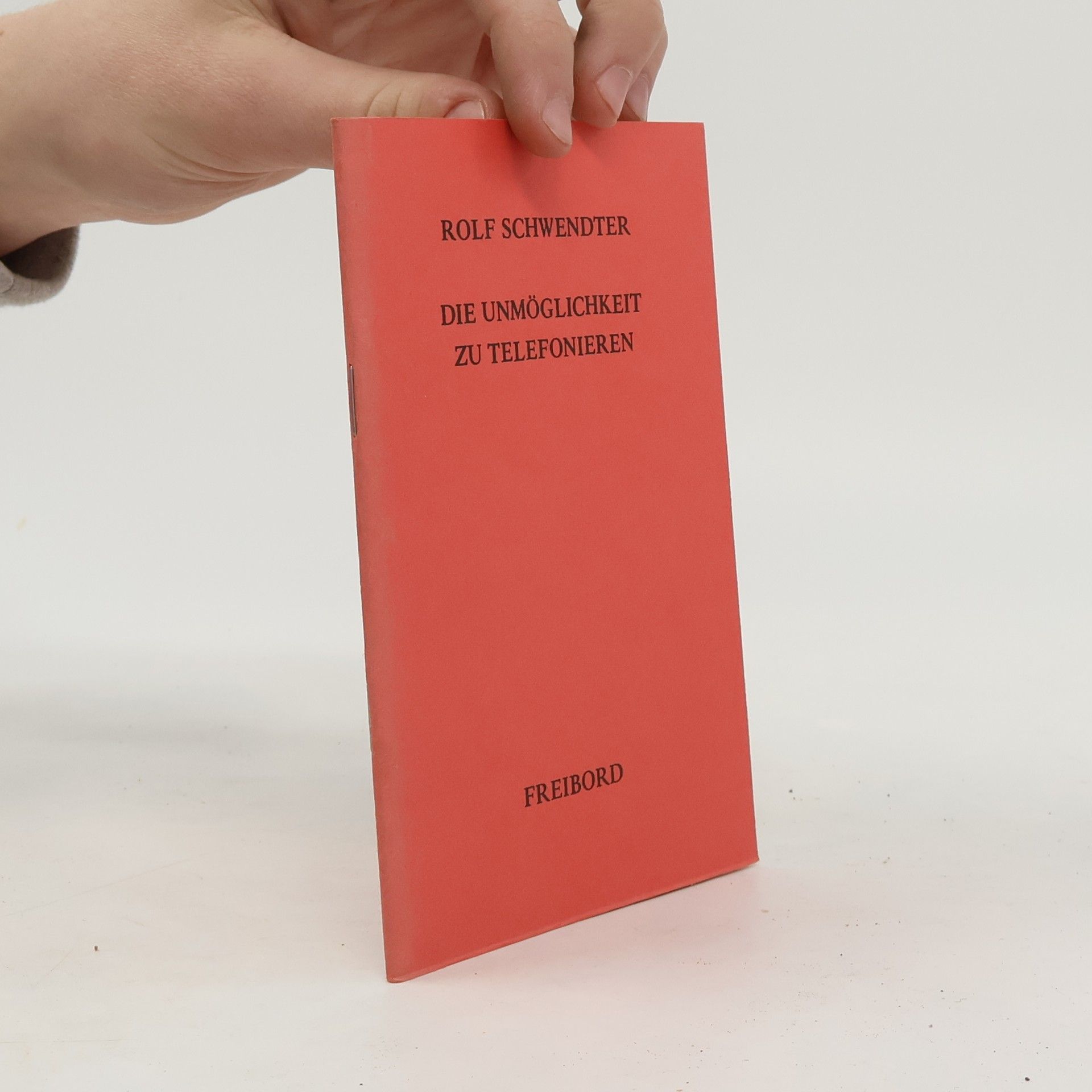 Die Unmöglichkeit zu telefonieren