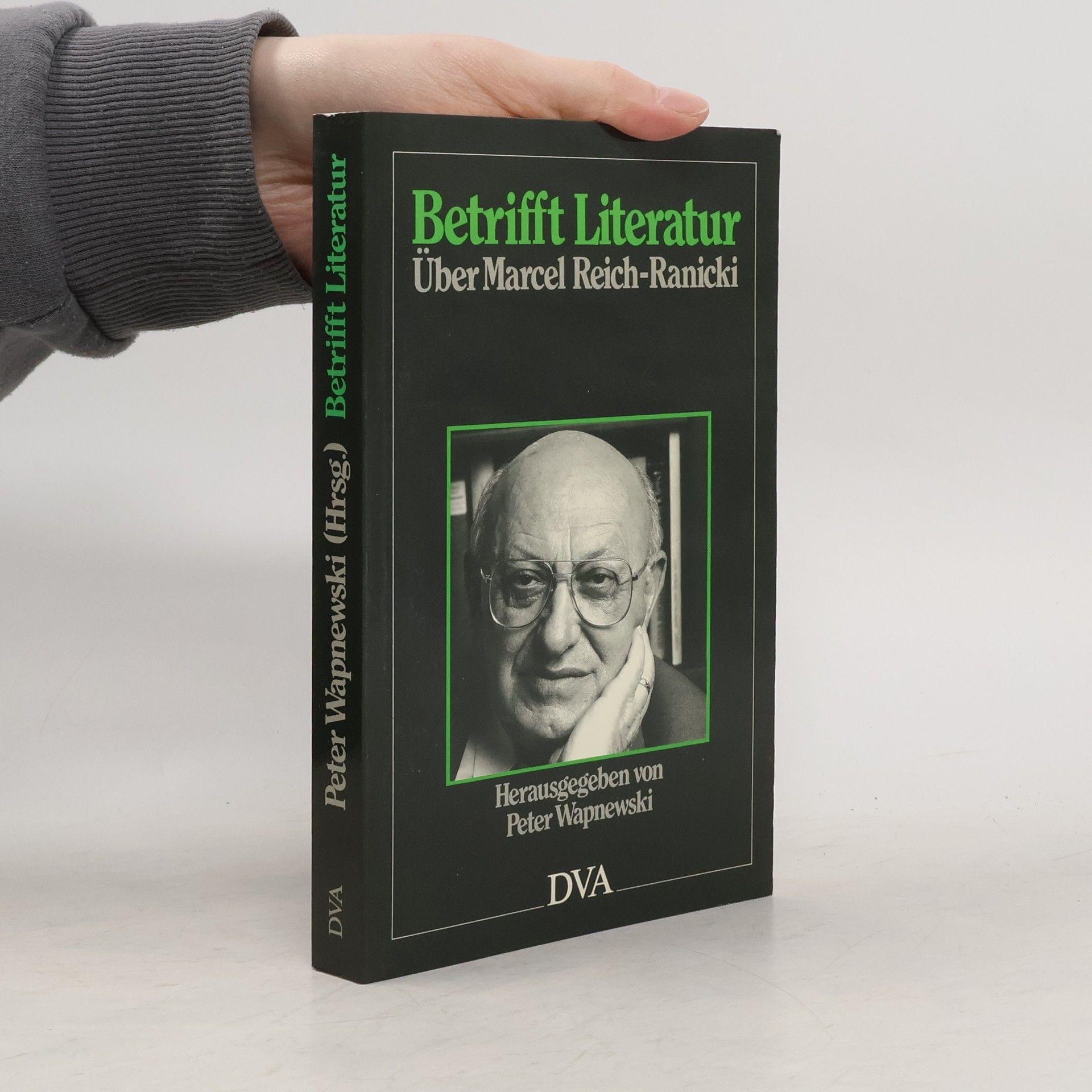 Peter Wapnewski Betrifft Literatur
