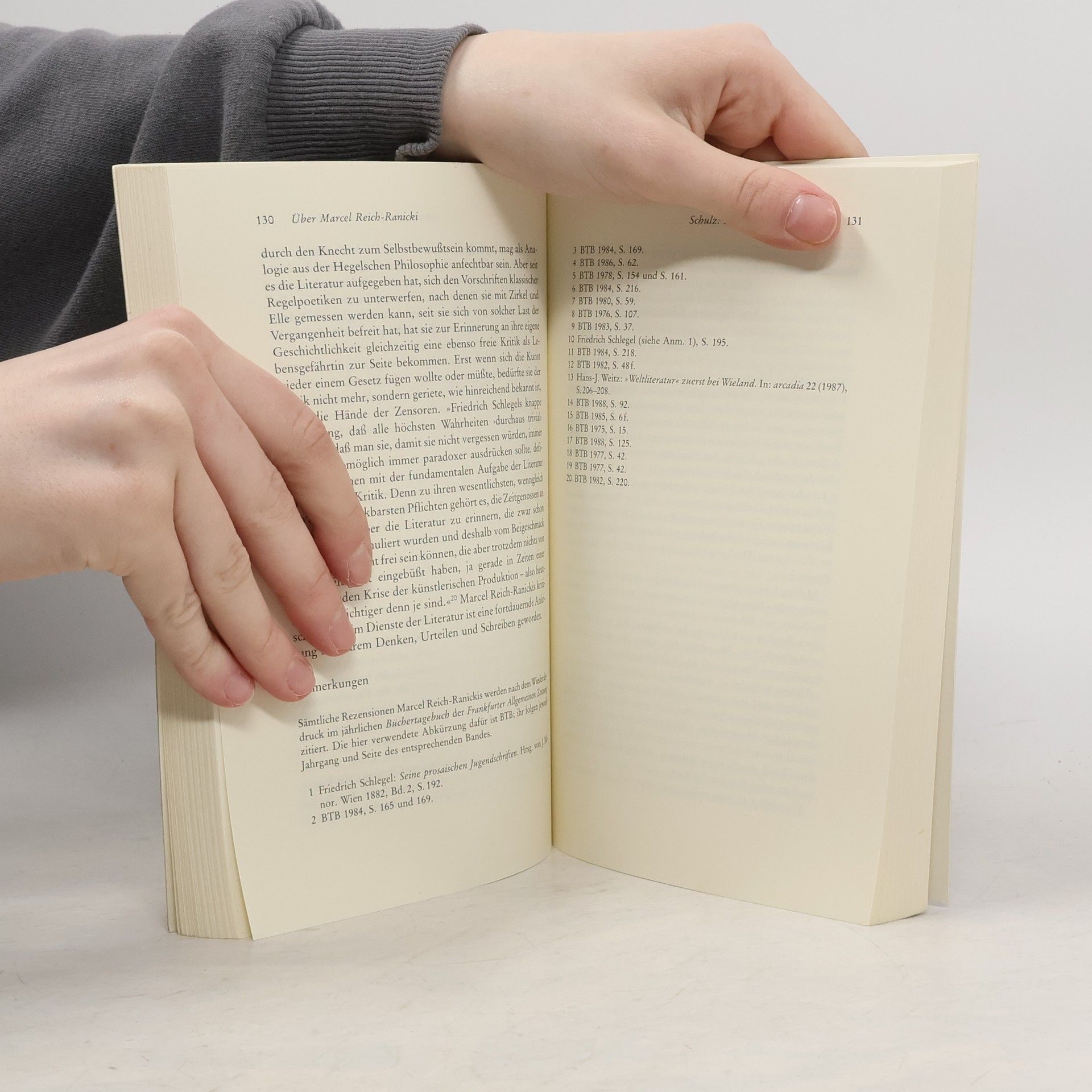 Peter Wapnewski Betrifft Literatur