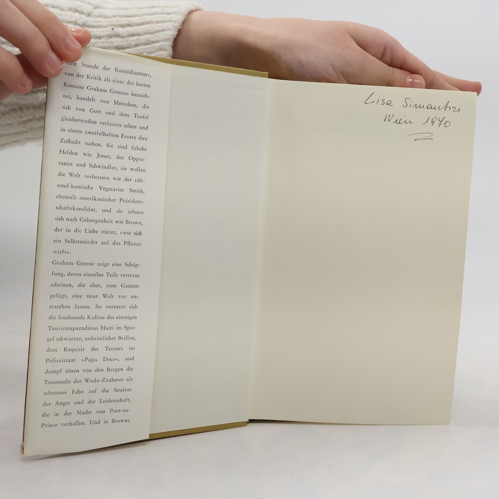 Graham Greene Die Stunde der Komodianten