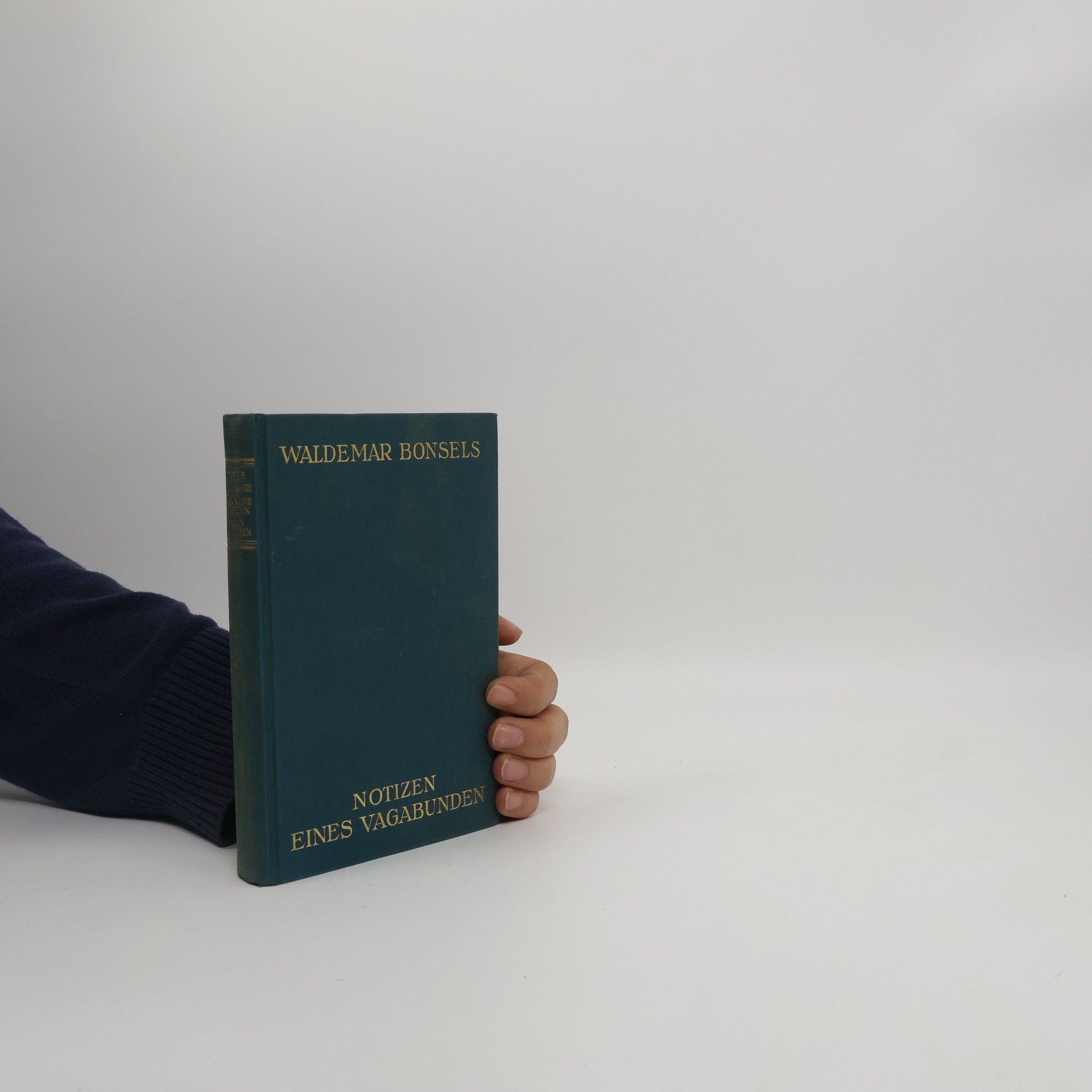 Waldemar Bonsels Notizen eines Vagabunden