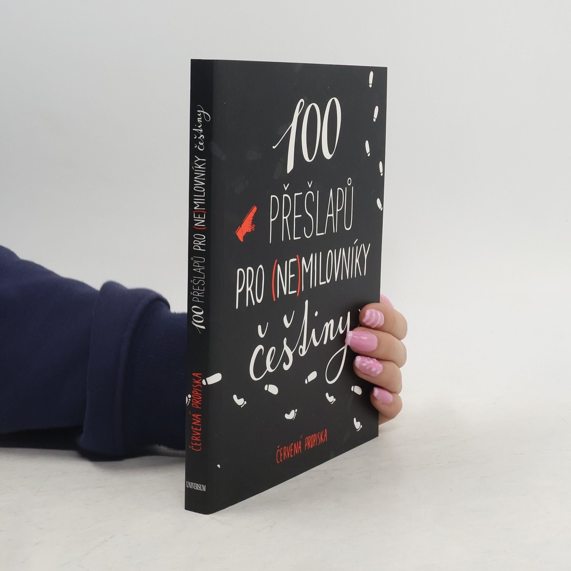 Červená propiska 100 přešlapů pro (ne)milovníky češtiny