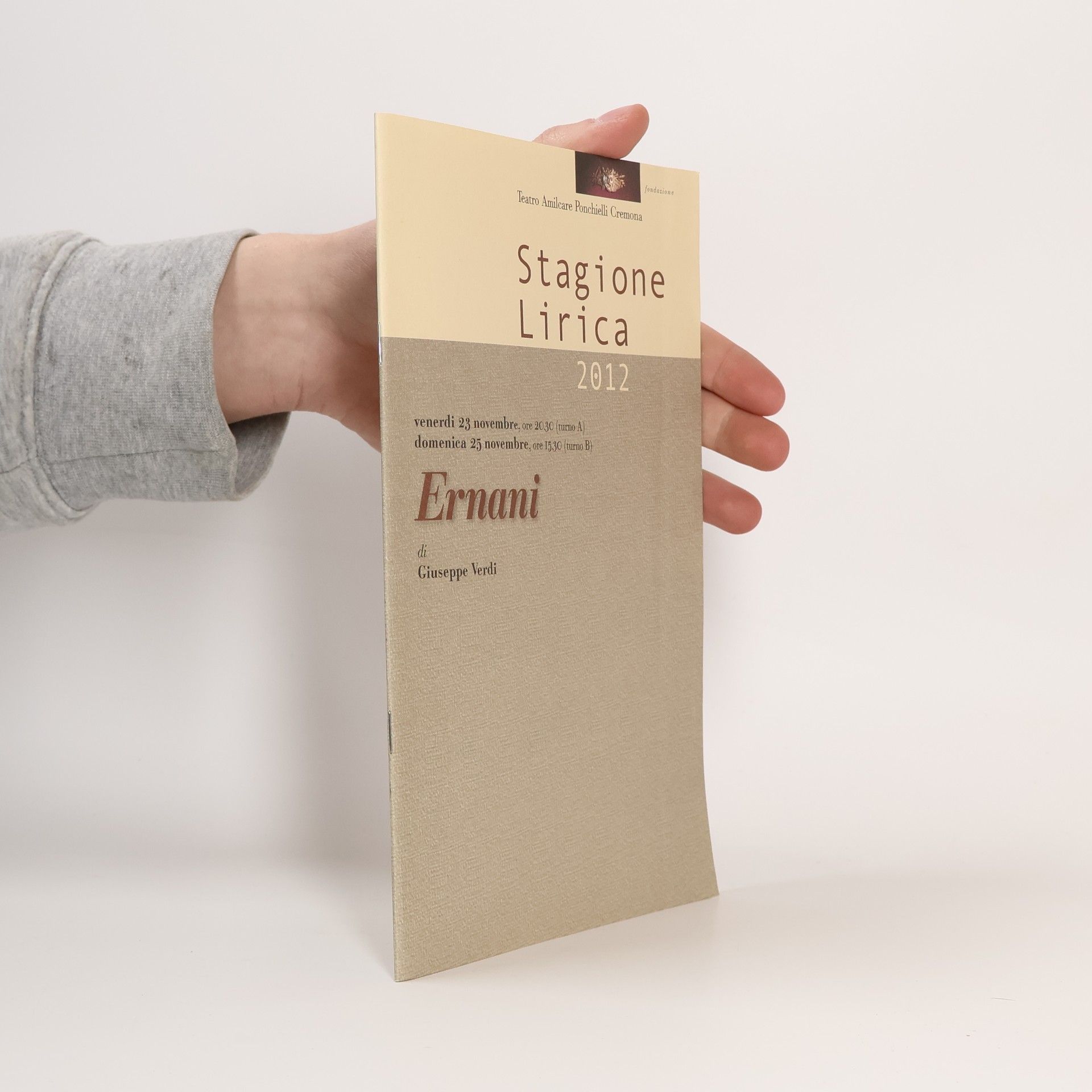 Stagione Lirica. Ernani