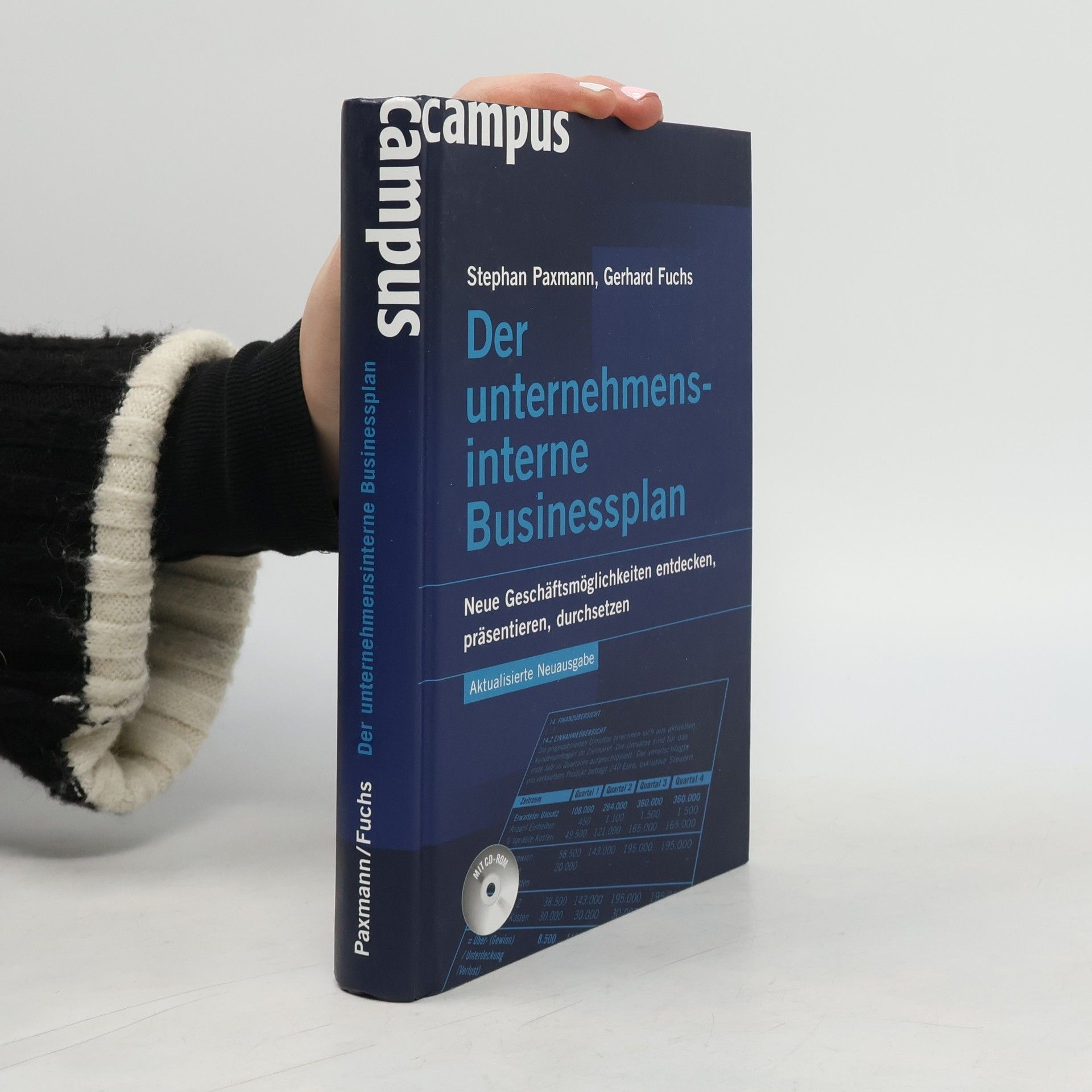 Stephan Paxmann Der unternehmensinterne Businessplan