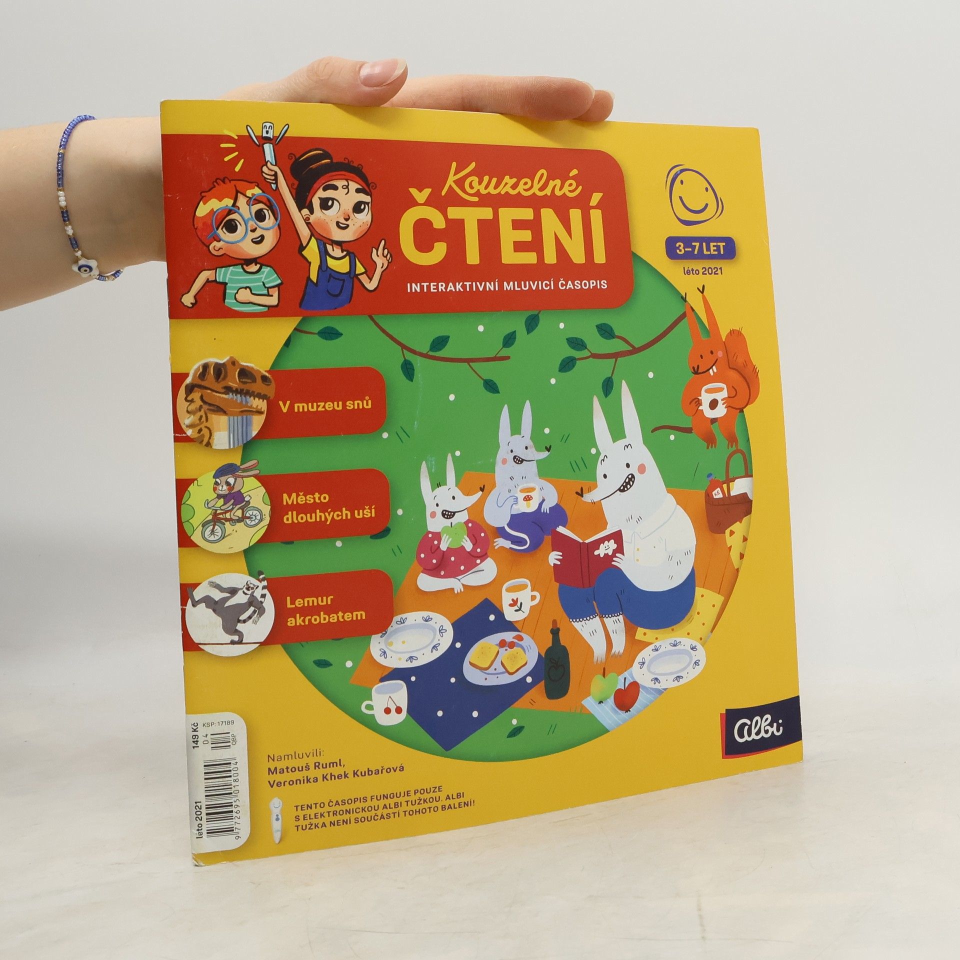 Autorenkollektiv Kouzelné čtení. Interaktivní mluvicí časopis. Léto 2021