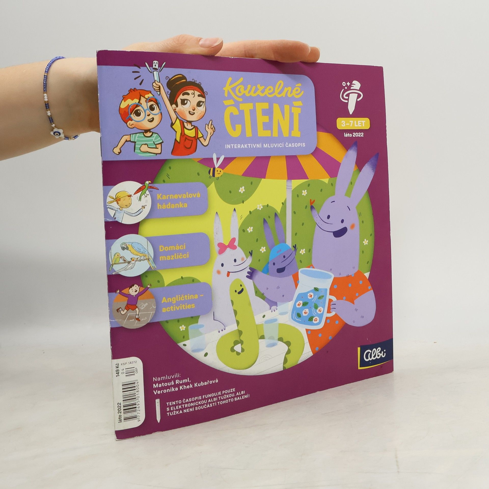 kolektiv Kouzelné čtení léto 2022