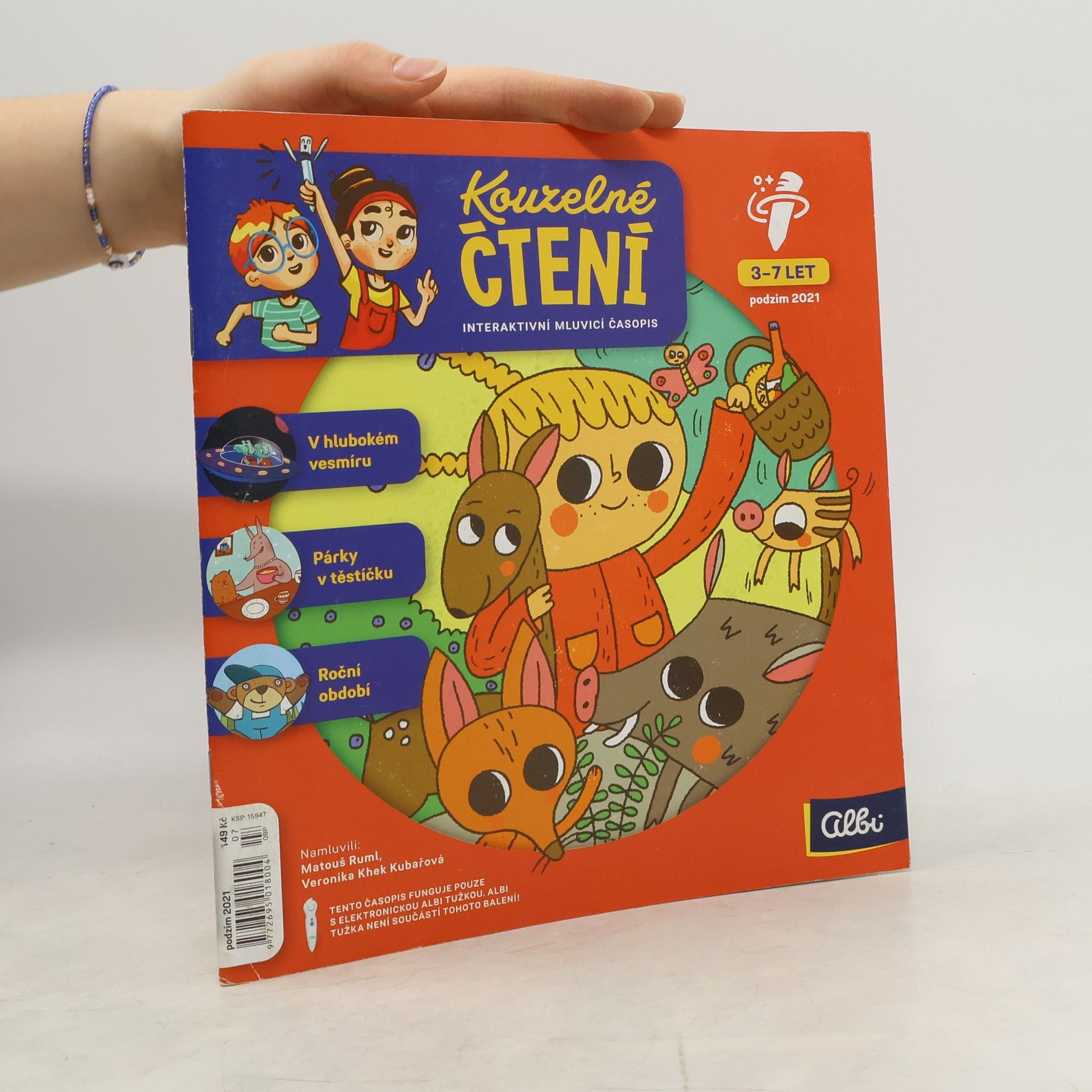 Autorenkollektiv Kouzelné čtení. Interaktivní mluvicí časopis. Podzim 2021