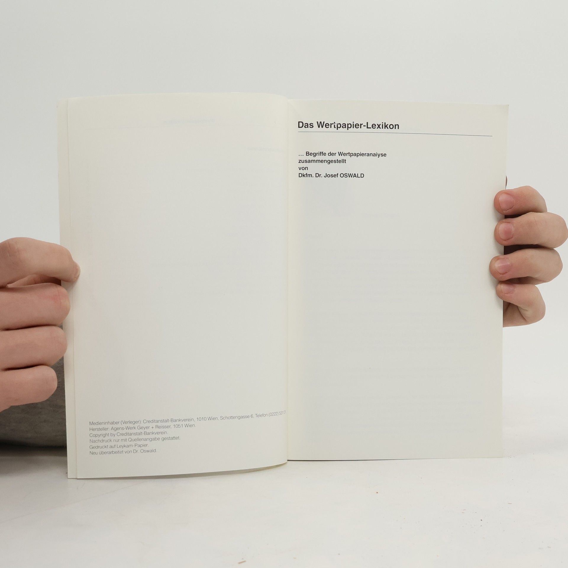 Autorenkollektiv Wertpapier-Lexikon