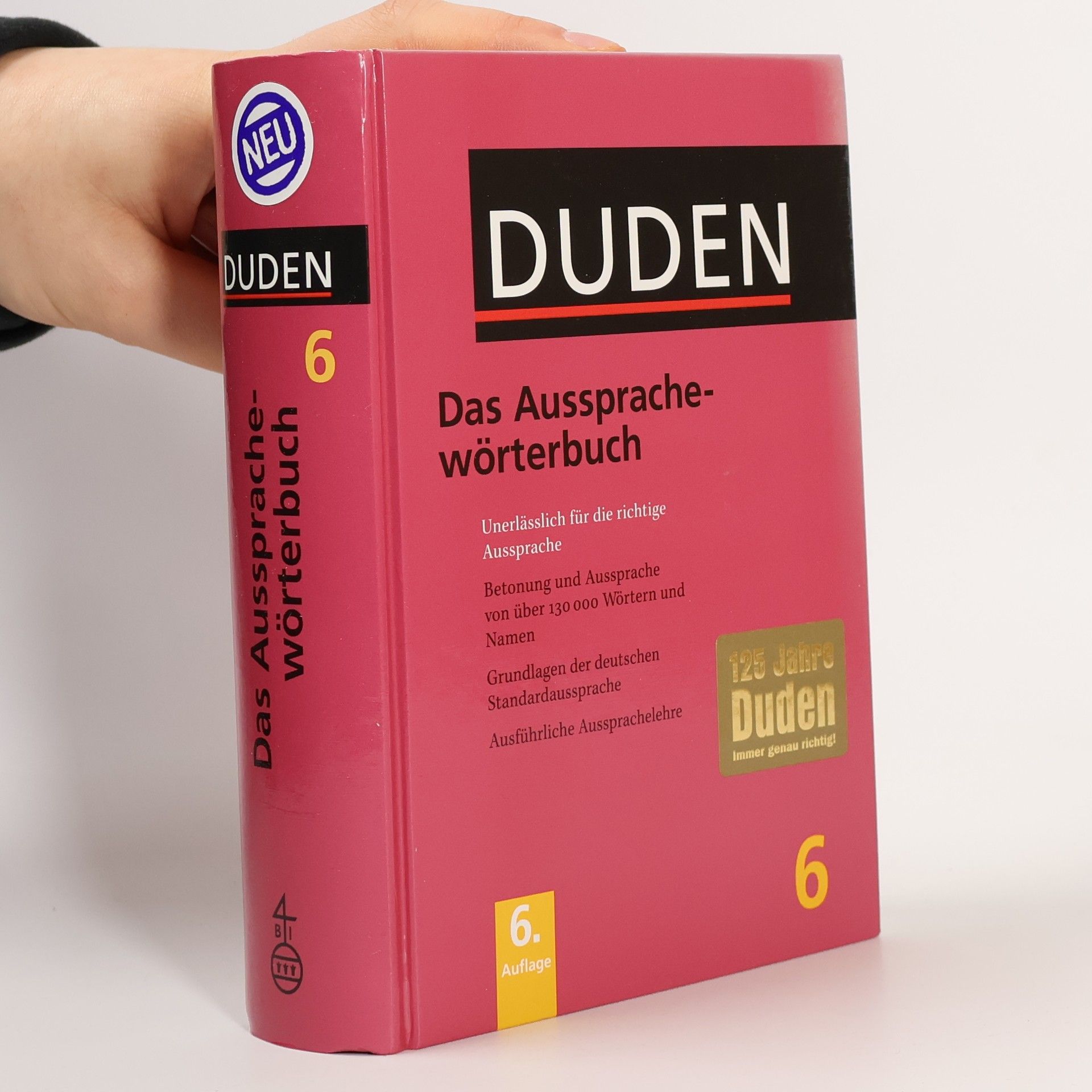 Max Mangold Duden. Band 6, Aussprachewörterbuch