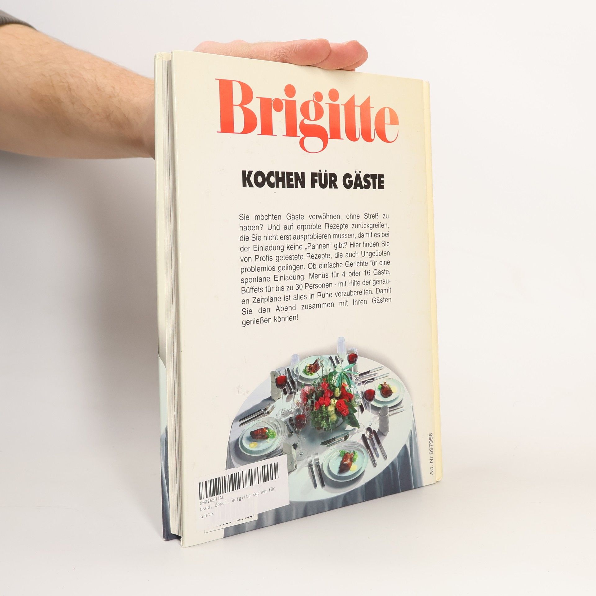 Inge Schiermann Brigitte Kochen für Gäste. Einfache und raffinierte Menüs, Büffets und Empfänge. Mit Tips für die Planung