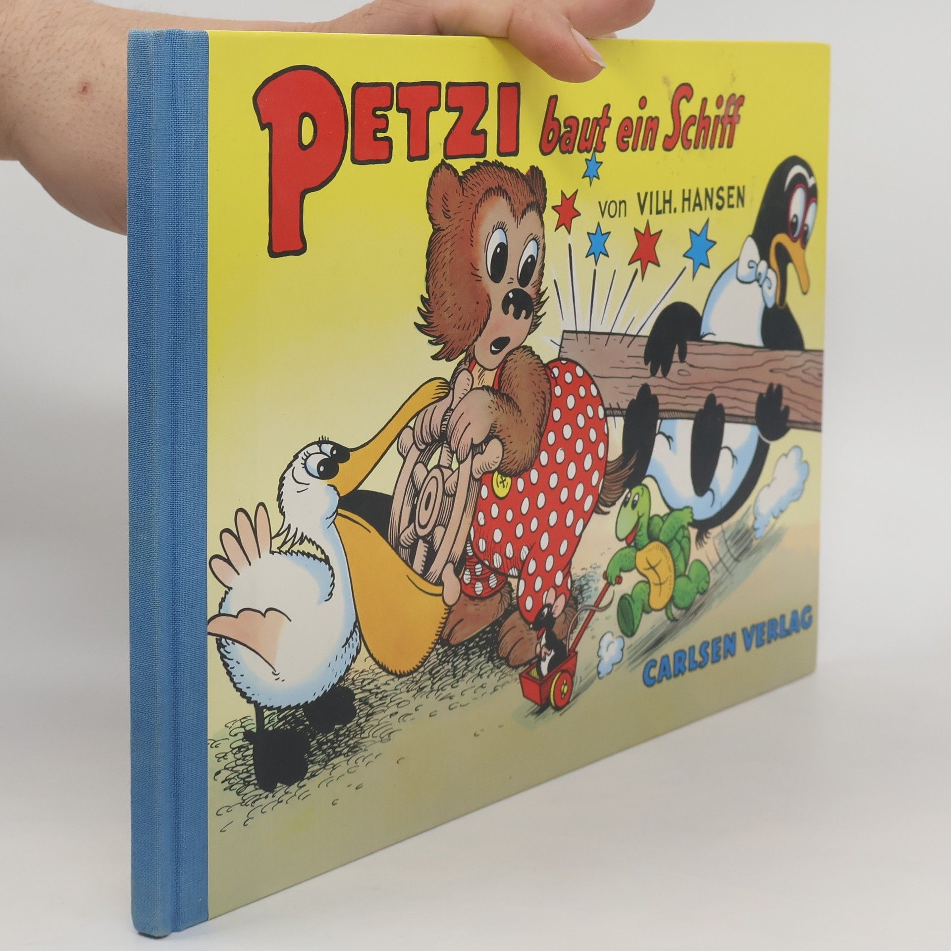 Carla Hansen Petzi baut ein Schiff. Eine Bildergeschichte