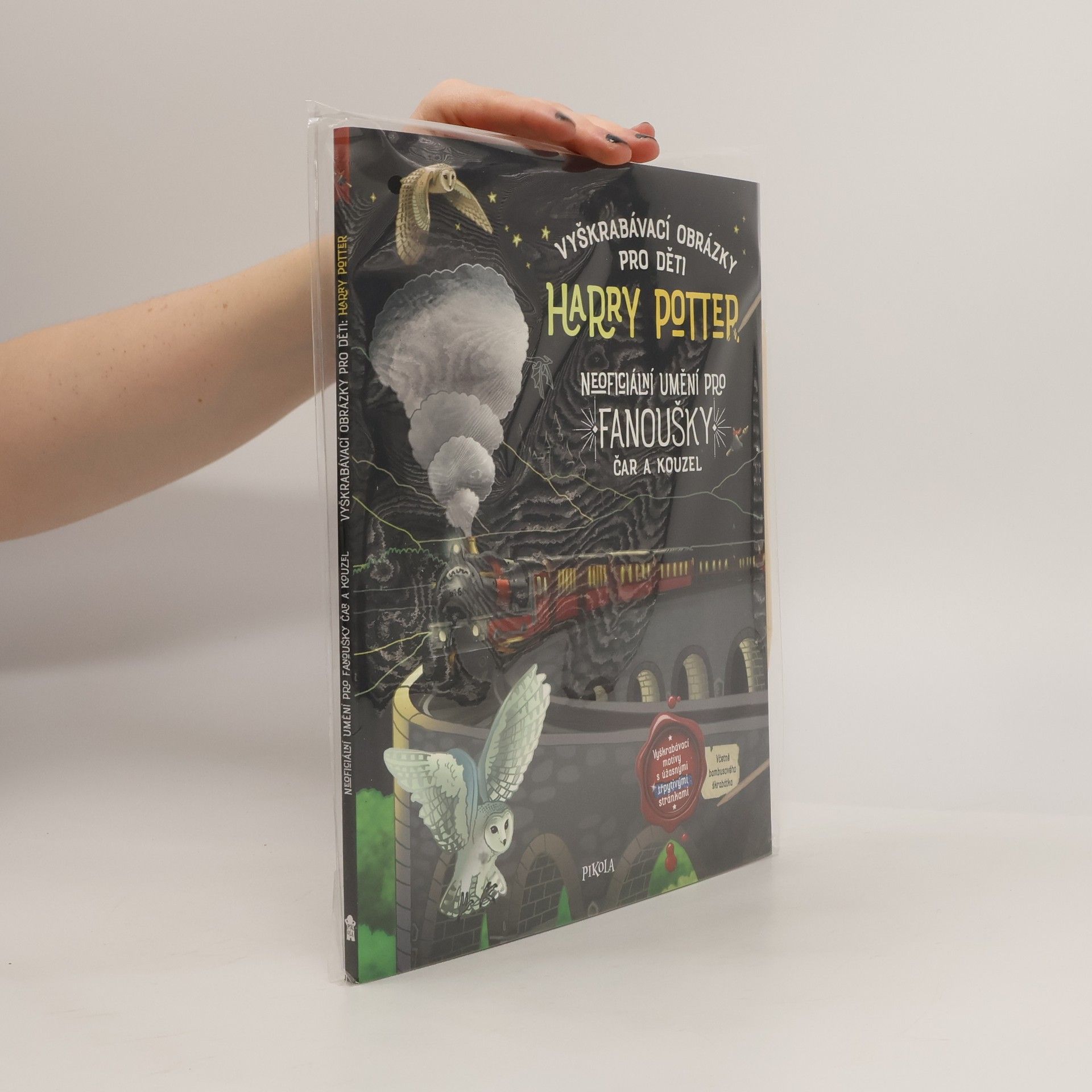 Autorenkollektiv Vyškrabávací obrázky pro děti: Harry Potter