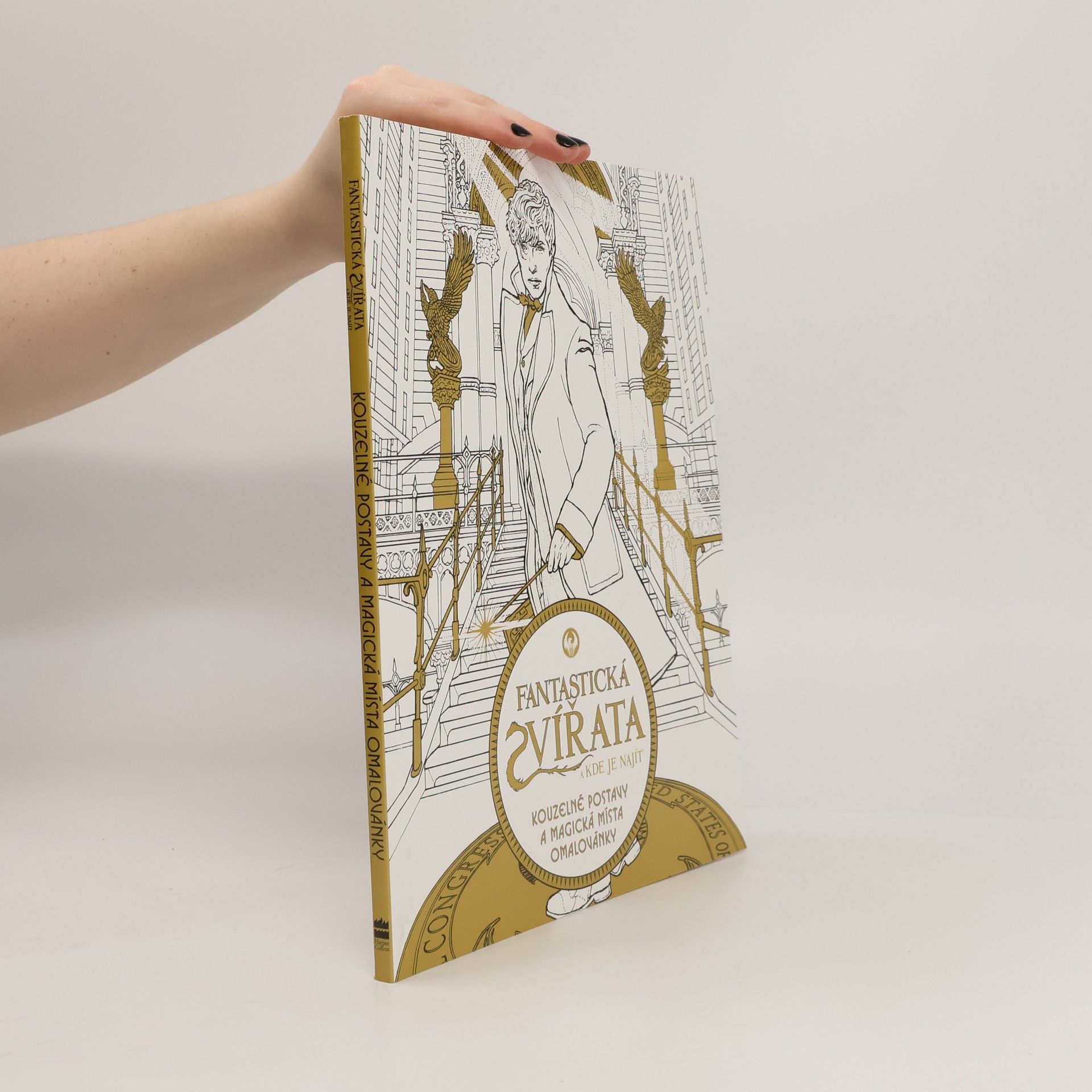 Autorenkollektiv Fantastická zvířata a kde je najít : Kouzelné postavy a magická místa - omalovánky