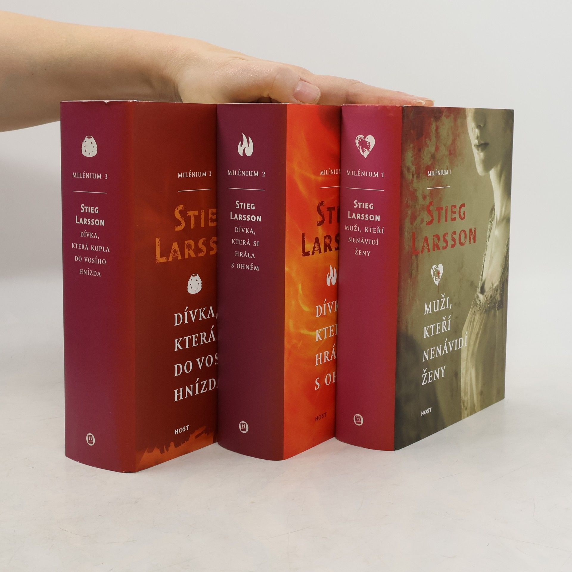 Stieg Larsson Milénium 1-3