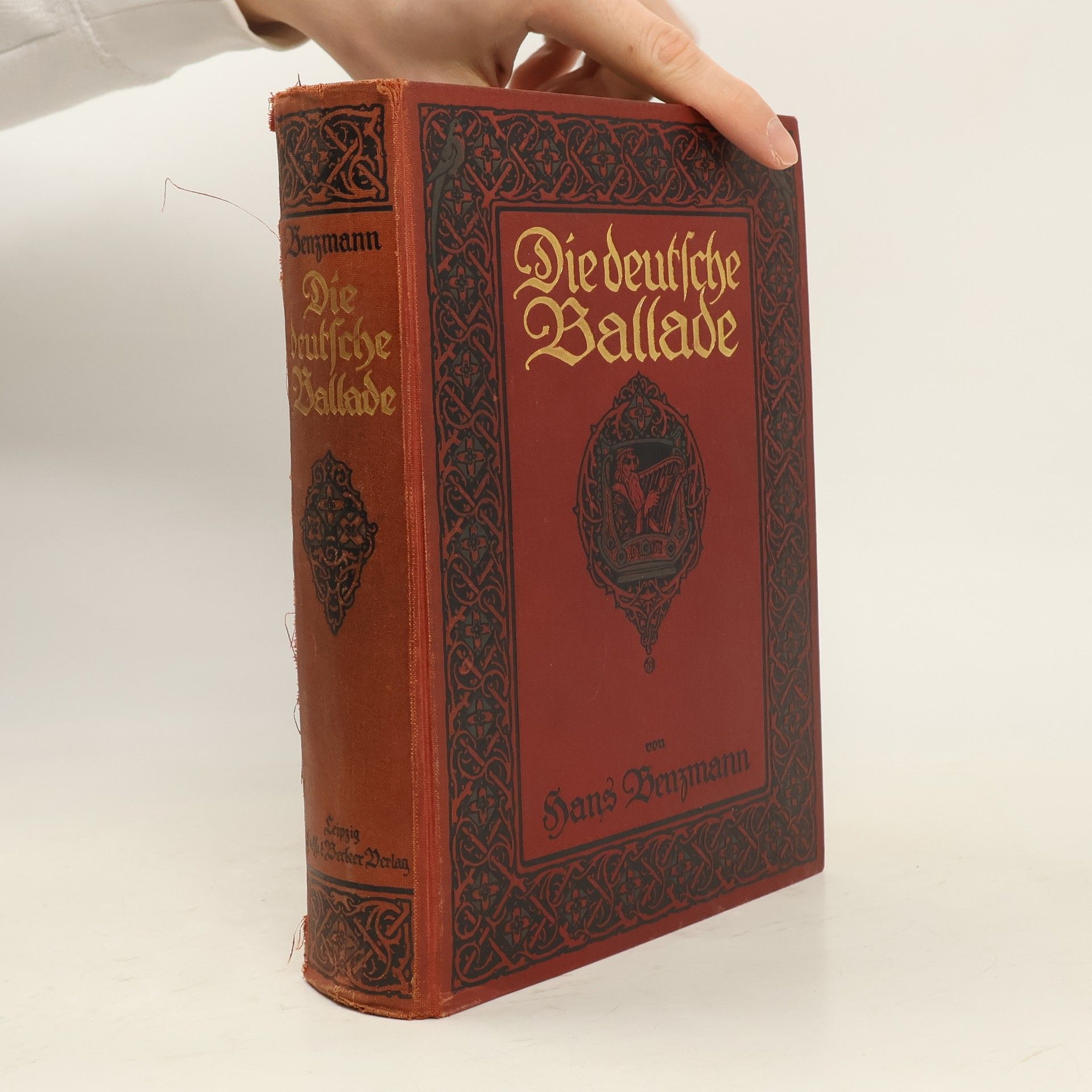 Die deutsche Ballade. Erster Band