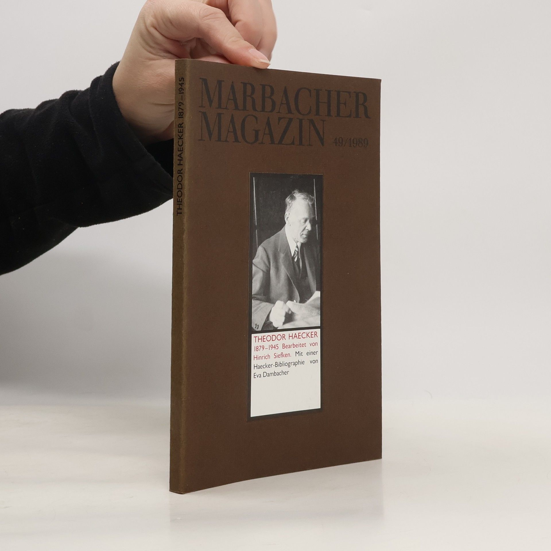 Hinrich Siefken Marbacher Magazin 49/1989