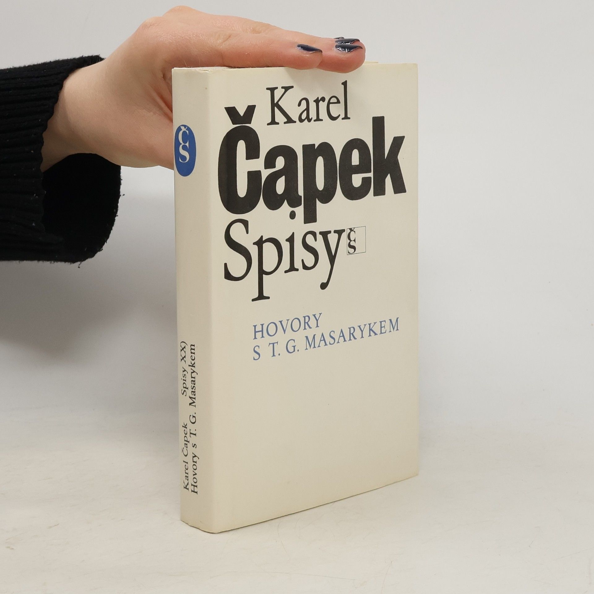 Karel Čapek Hovory s T. G. Masarykem