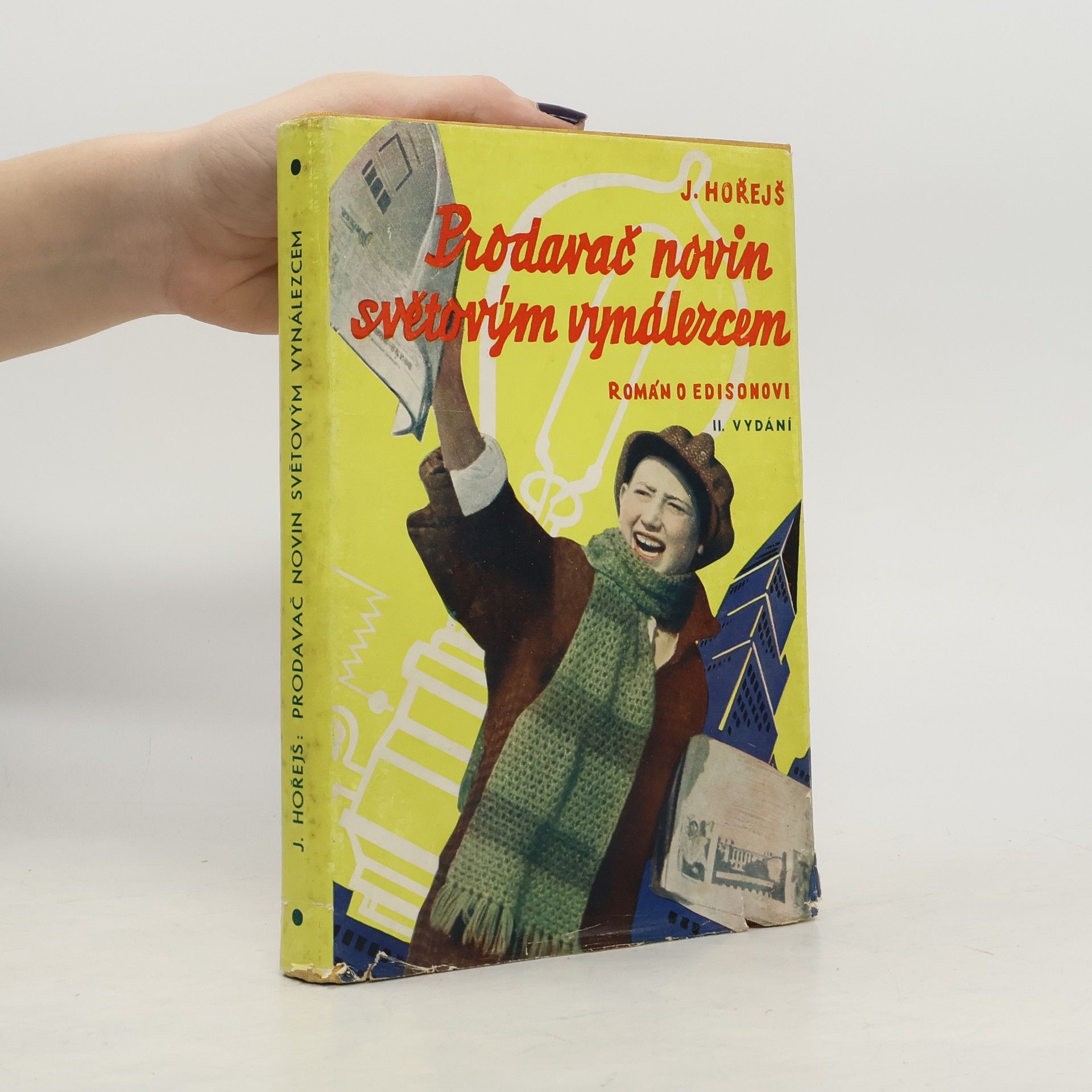 Jaromír Hořejš Prodavač novin světovým vynálezcem