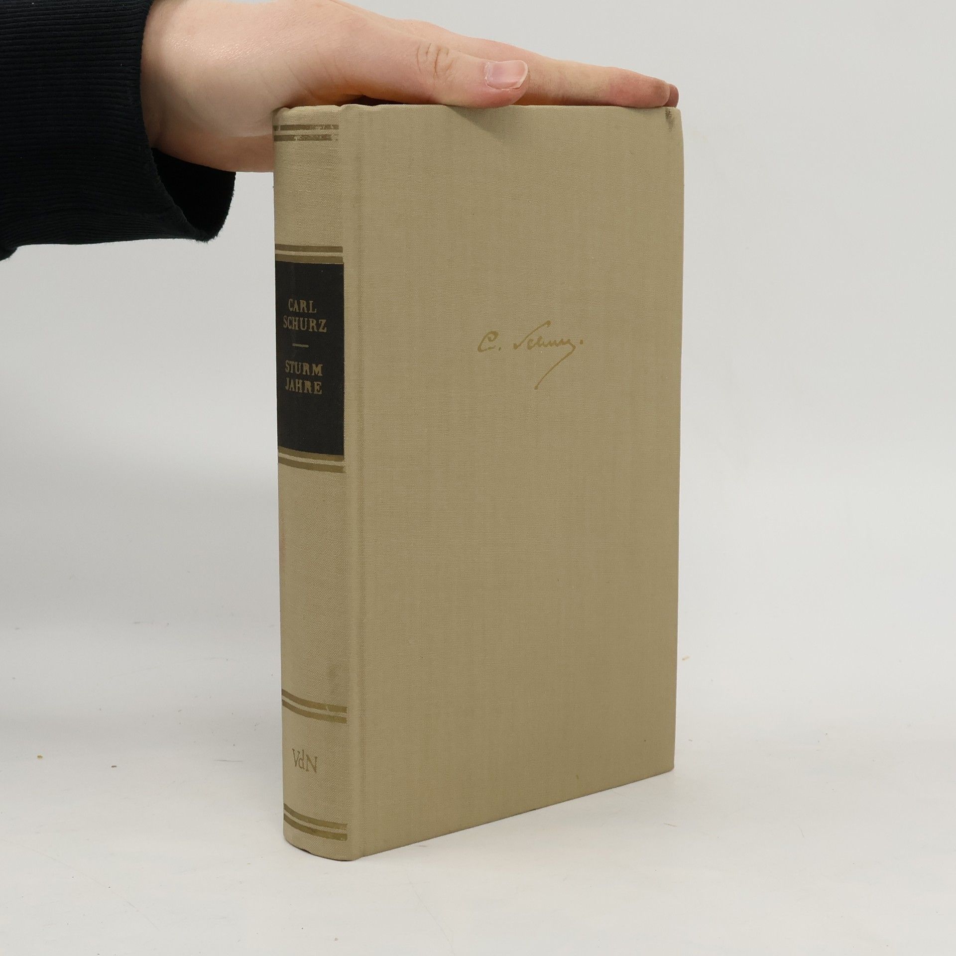 Carl Schurz Sturmjahre