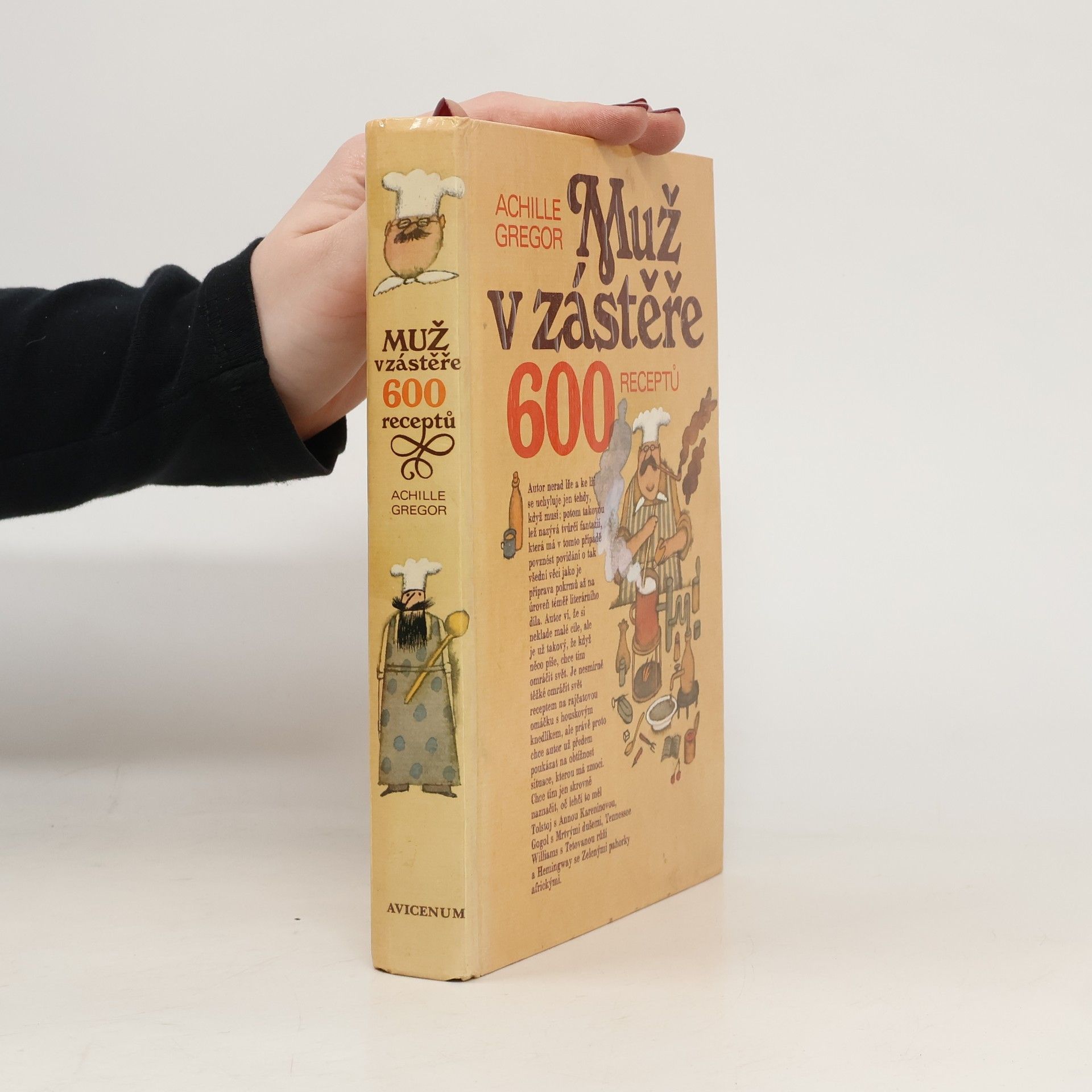 Muž v zástěře. 600 receptů