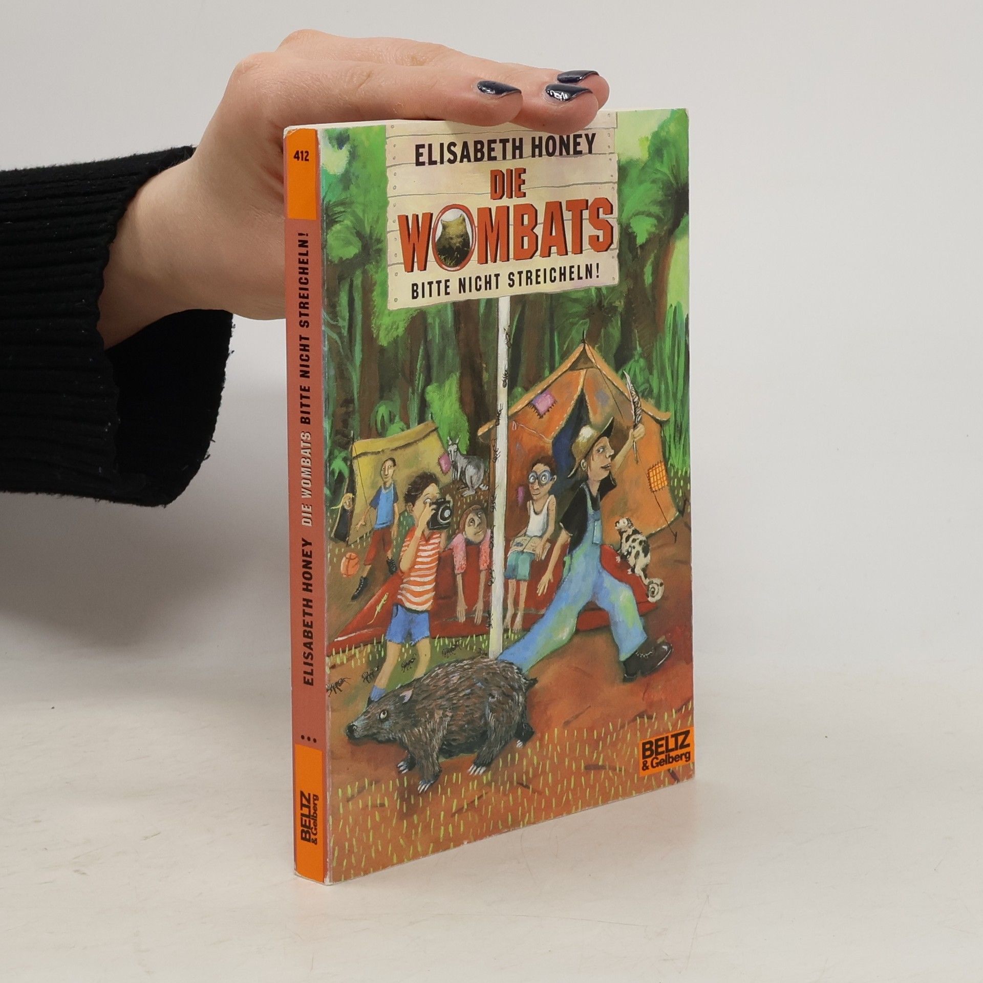 Die Wombats bitte nicht streicheln!