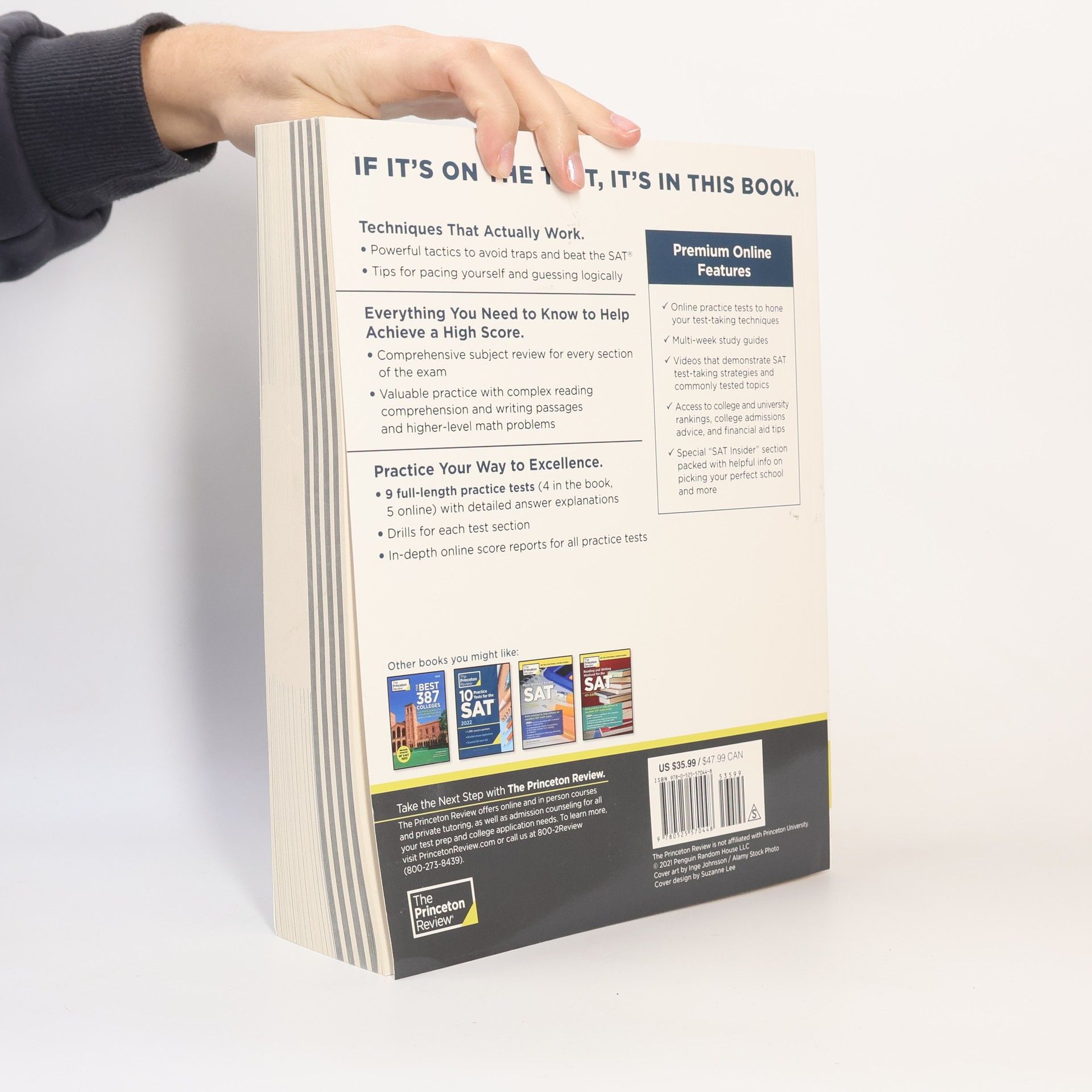 Various authors Princeton Review: Princeton Review SAT Premium Prep, 2022