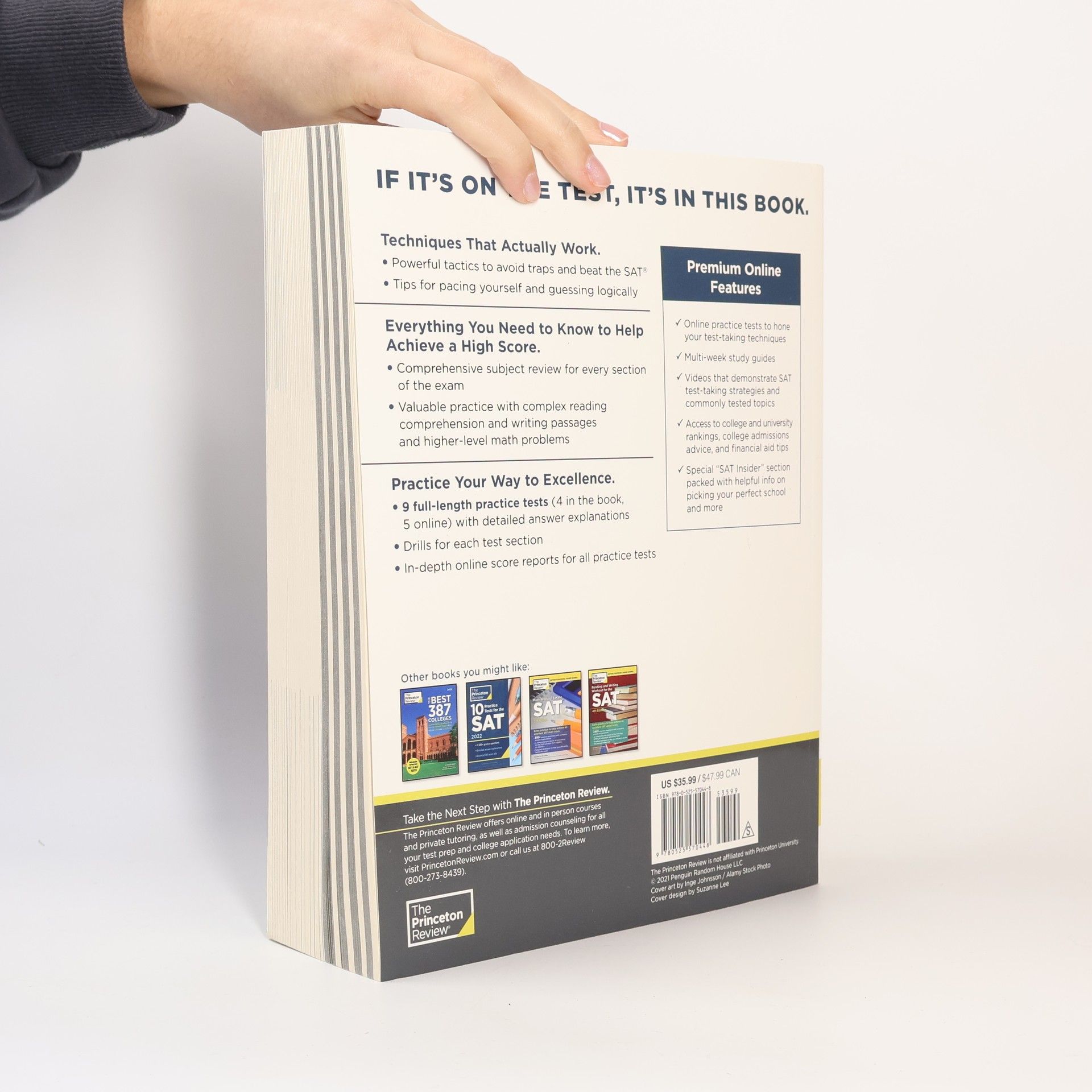 Various authors Princeton Review: Princeton Review SAT Premium Prep, 2022