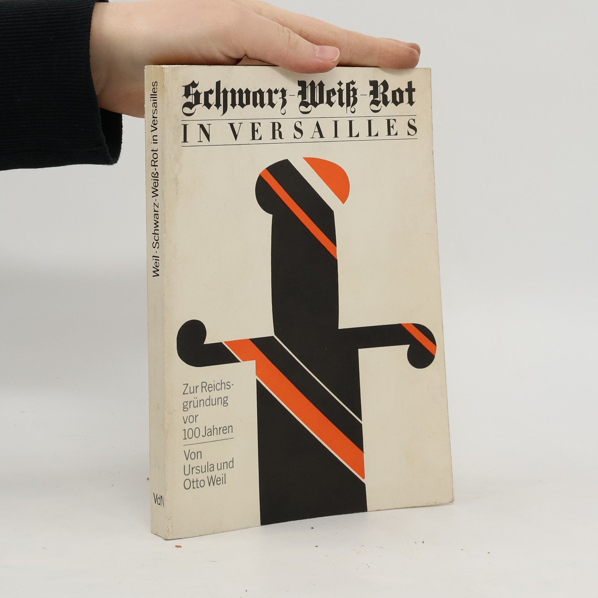 Schwarz-weiss-rot in Versailles