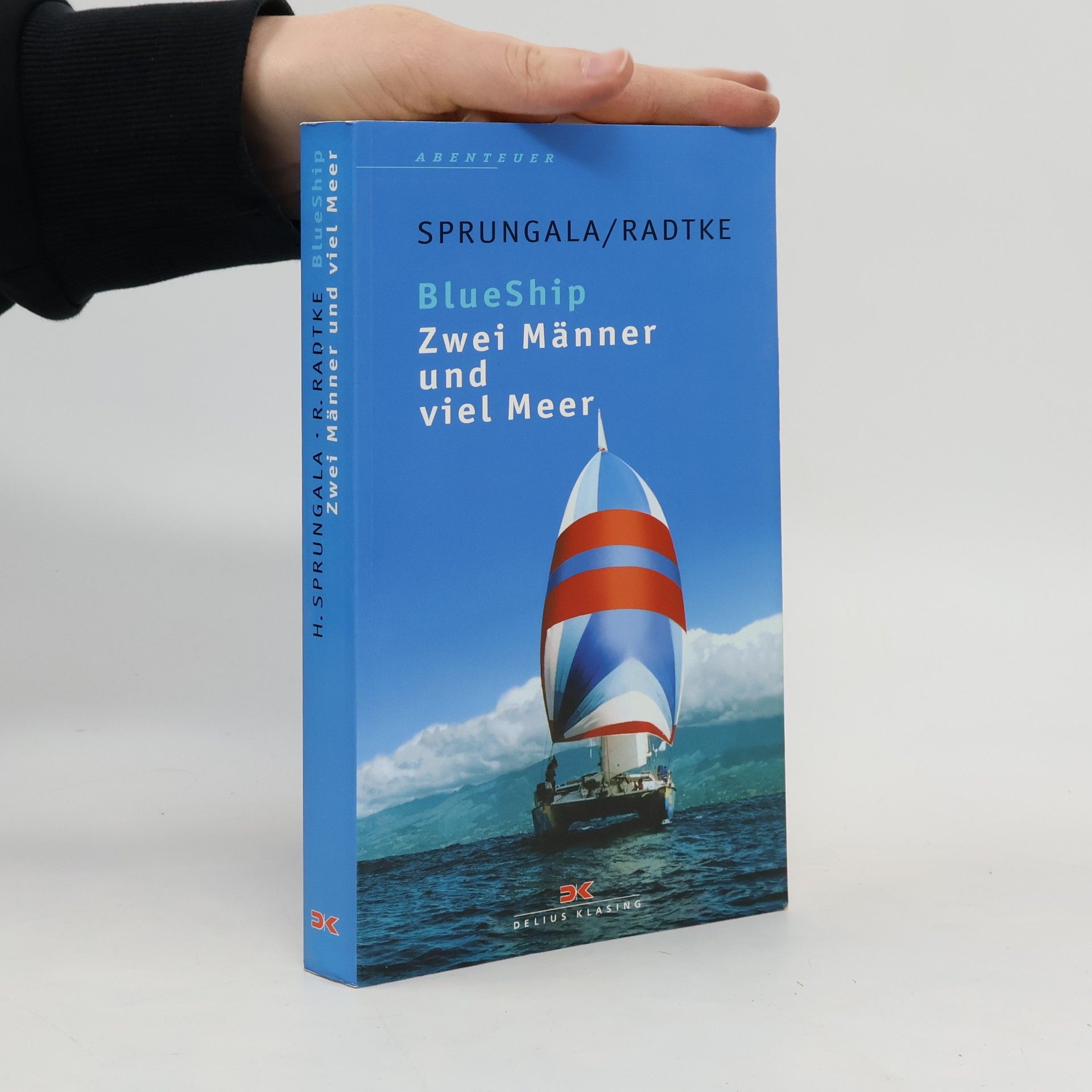 Hubertus Sprungala BlueShip - zwei Männer und viel Meer