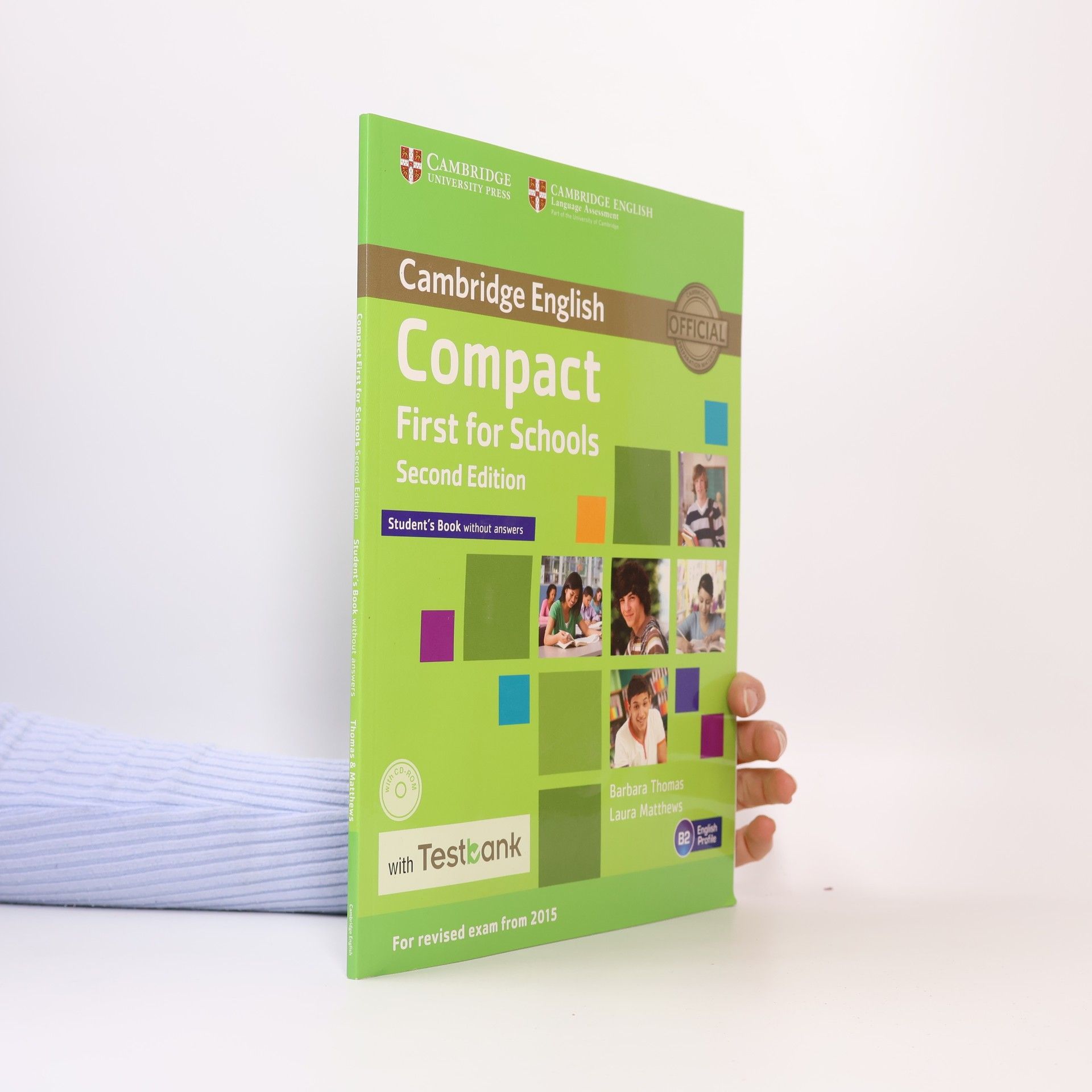 Barbara Thomas Compact First for Schools Student´s Book Without Answers with CD-ROM with Testbank