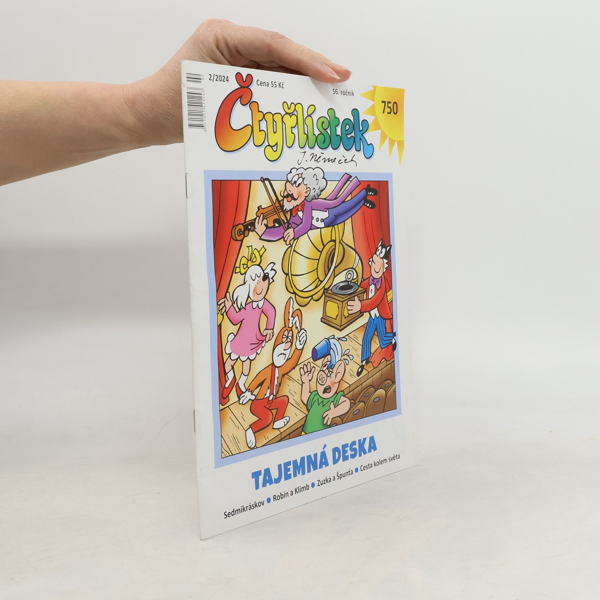 Kolektiv autorů Čtyřlístek č. 750