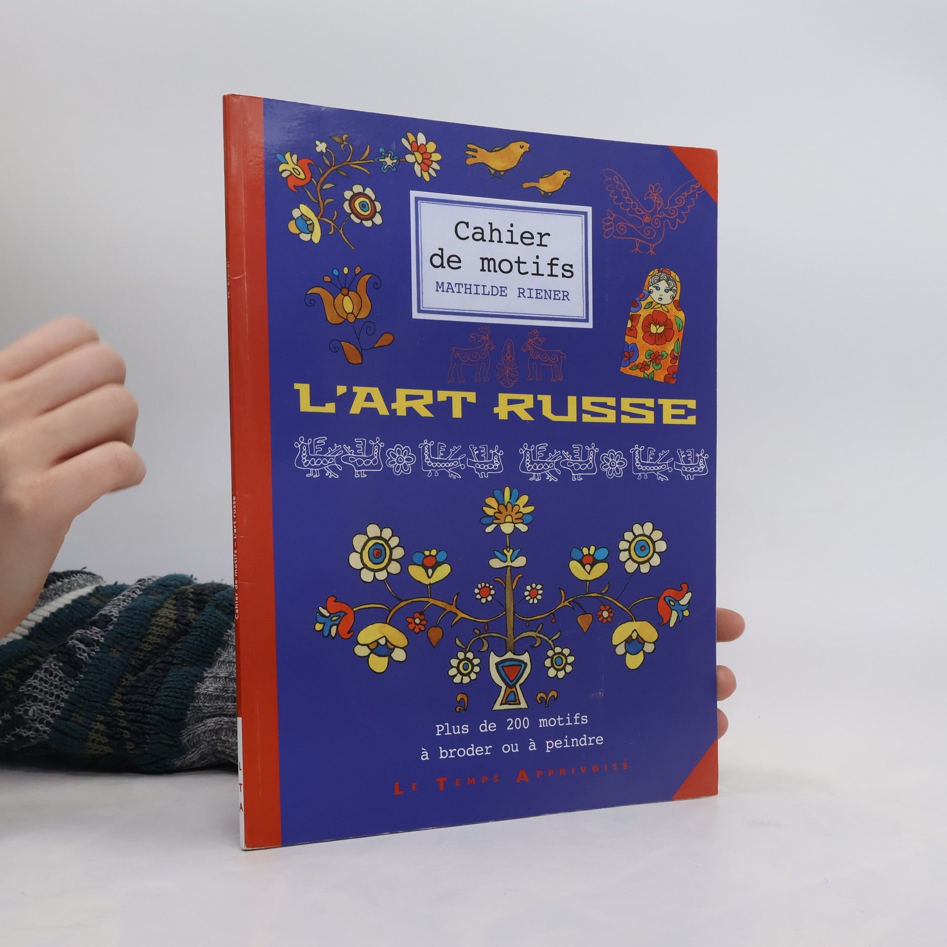 Mathilde Riener Cahier de motifs L'art russe