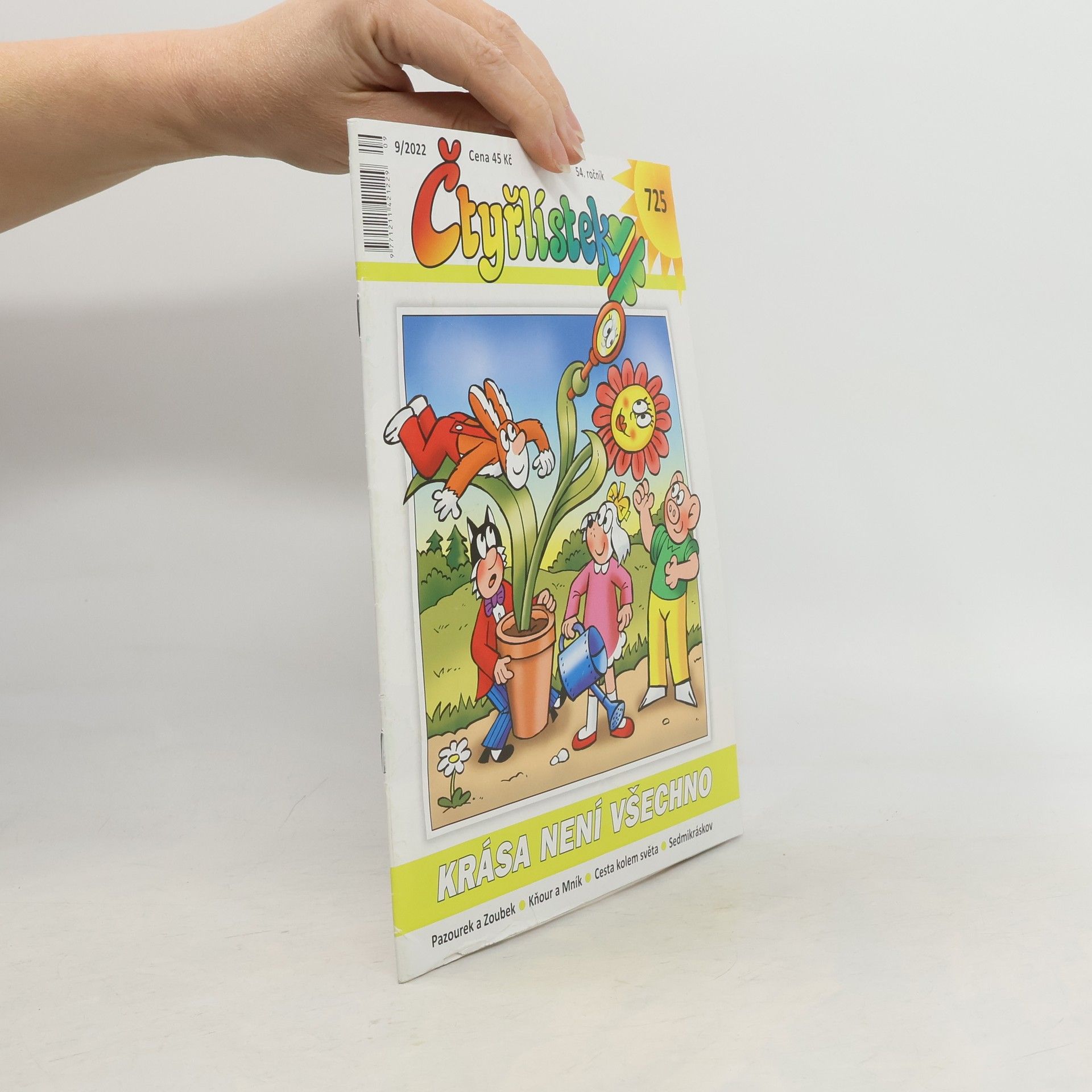 Kolektív autorov Čtyřlístek 9/2022, 725. Krása není všechno