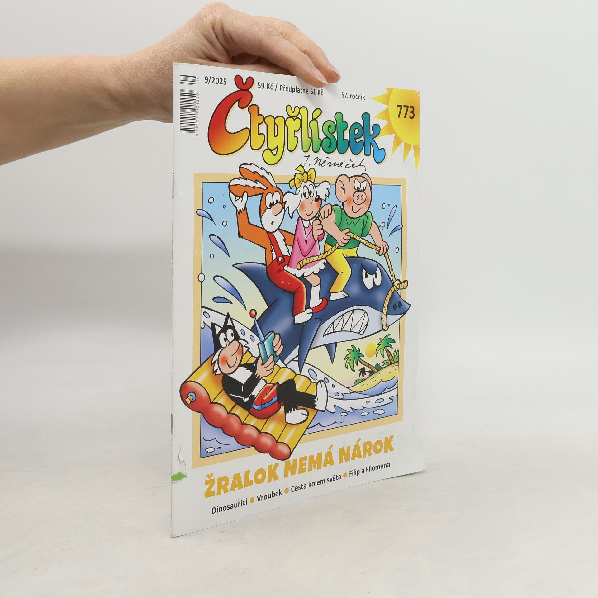Kolektiv autorů Čtyřlístek 773. 9/2025
