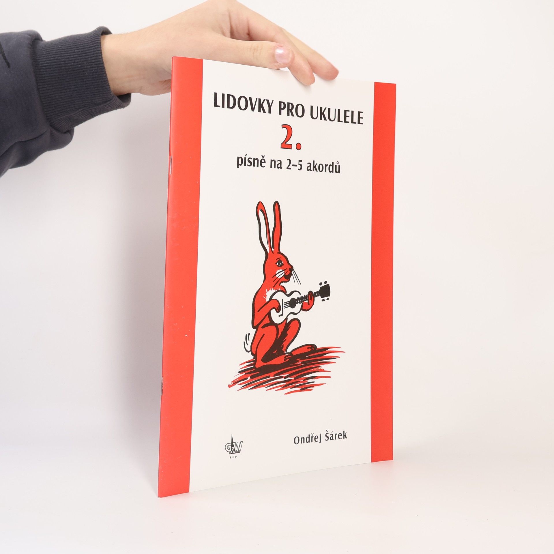 výroba hudeb.nástrojů G+W Lidovky a další písně pro ukulele na 2–5 akordů