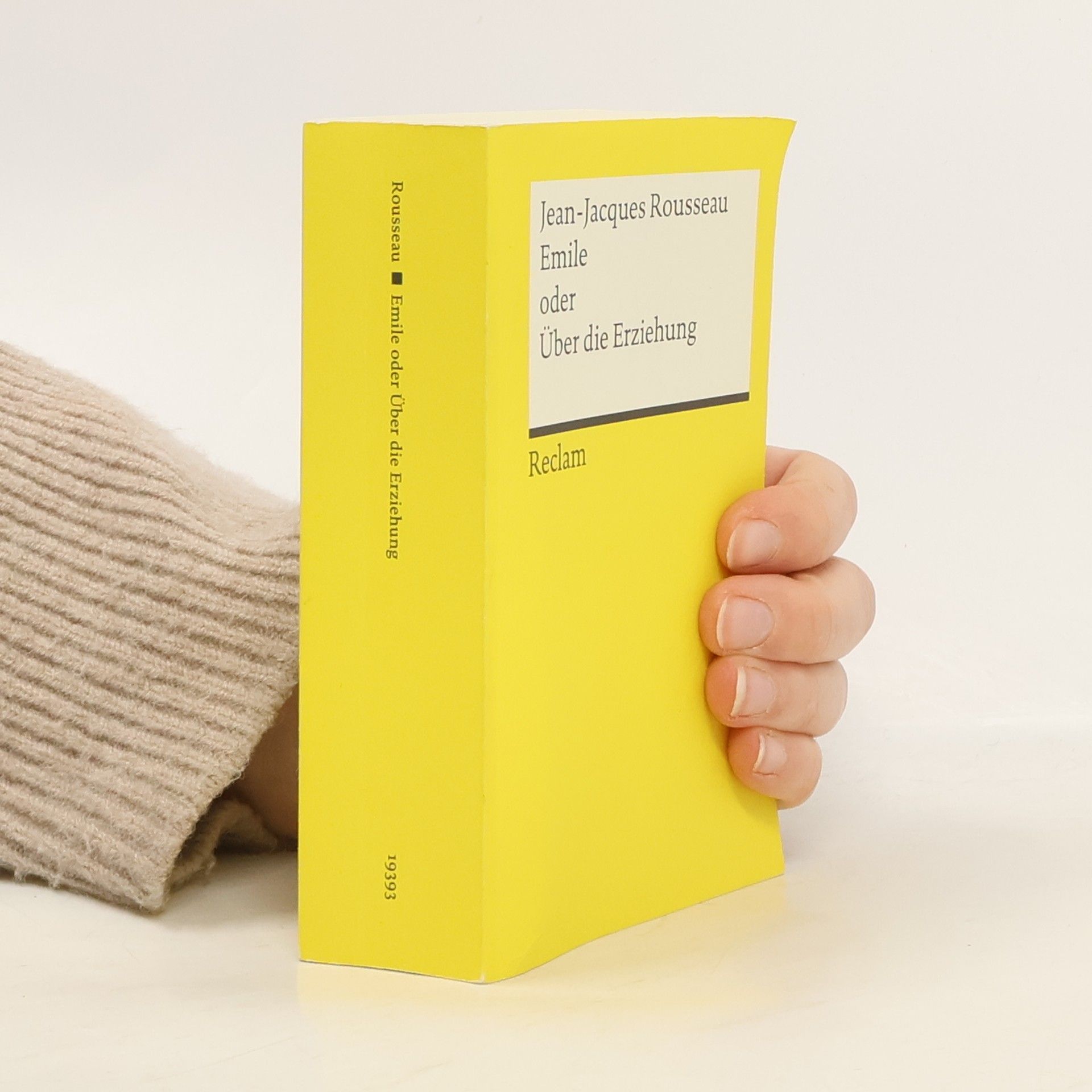 Jean-Jacques Rousseau Emile oder Über die Erziehung