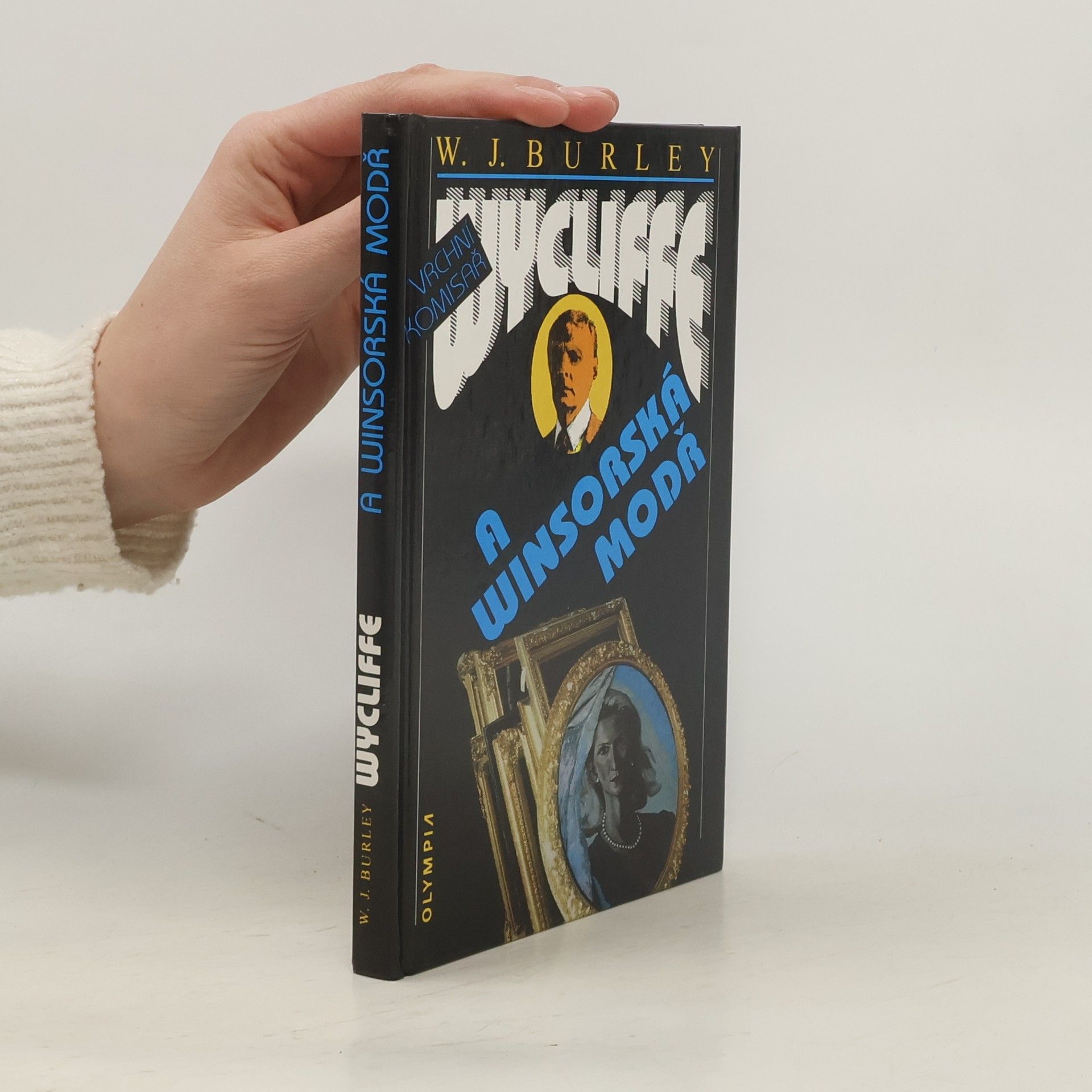 W. J. William John Burley Vrchní komisař Wycliffe a winsorská modř