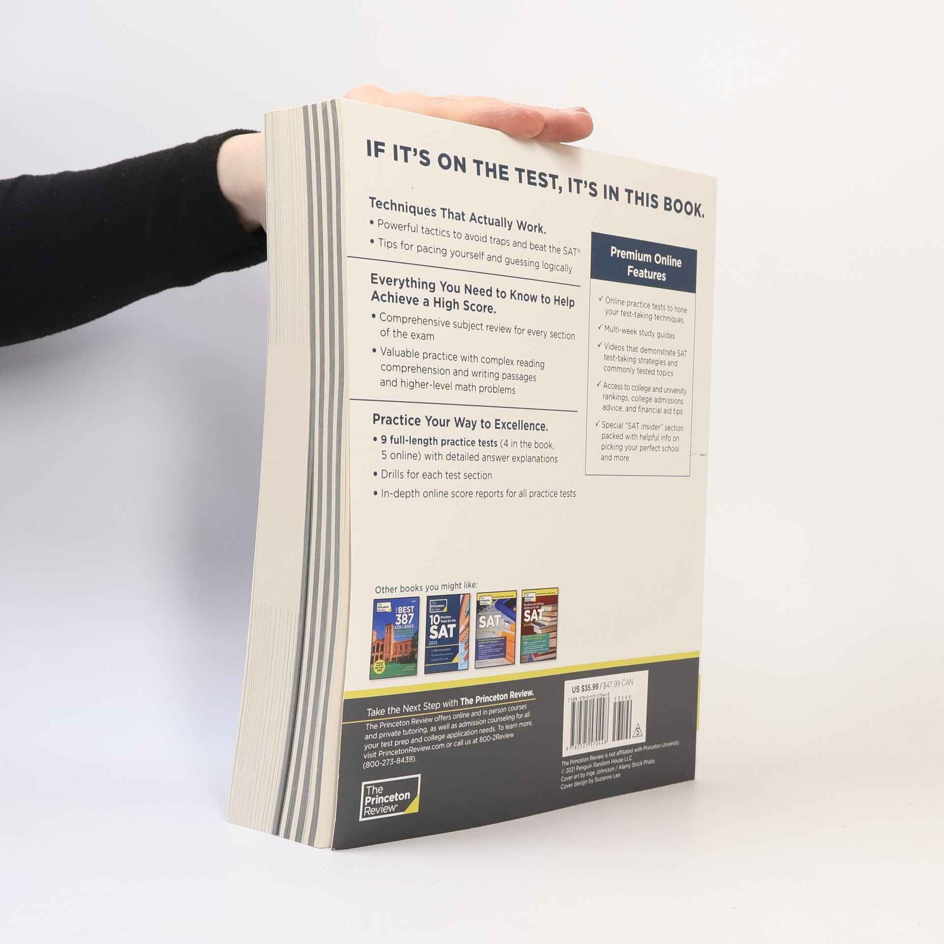 Collectif d'auteurs Princeton Review: Princeton Review SAT Premium Prep, 2022