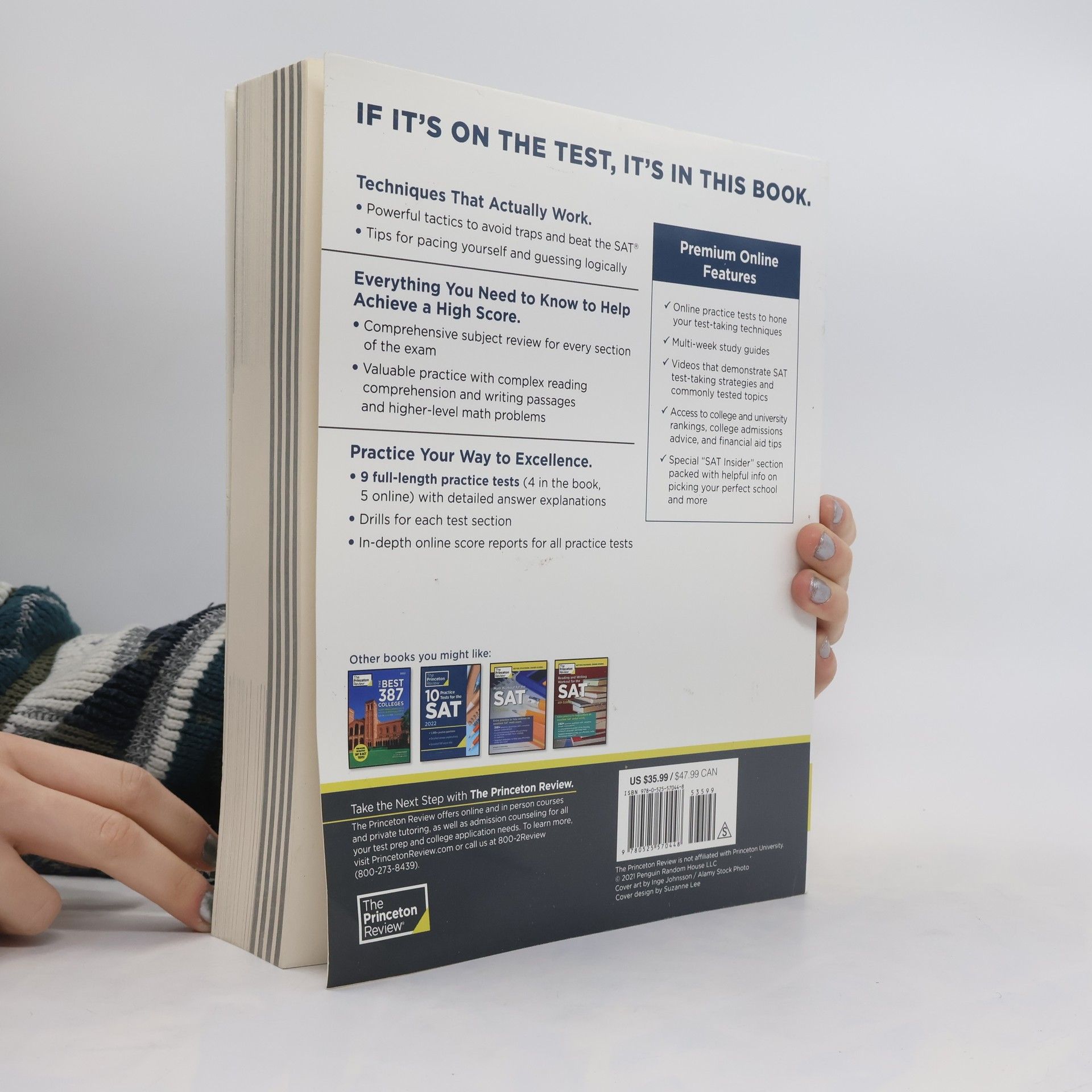 Collectif d'auteurs Princeton Review: Princeton Review SAT Premium Prep, 2022
