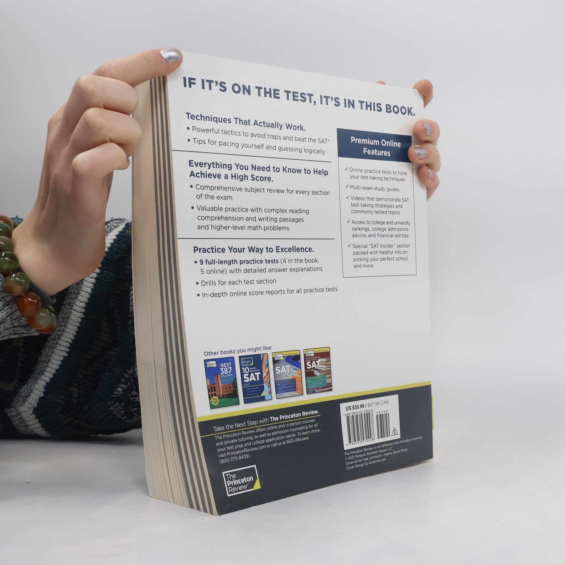 Autores varios Princeton Review: Princeton Review SAT Premium Prep, 2022