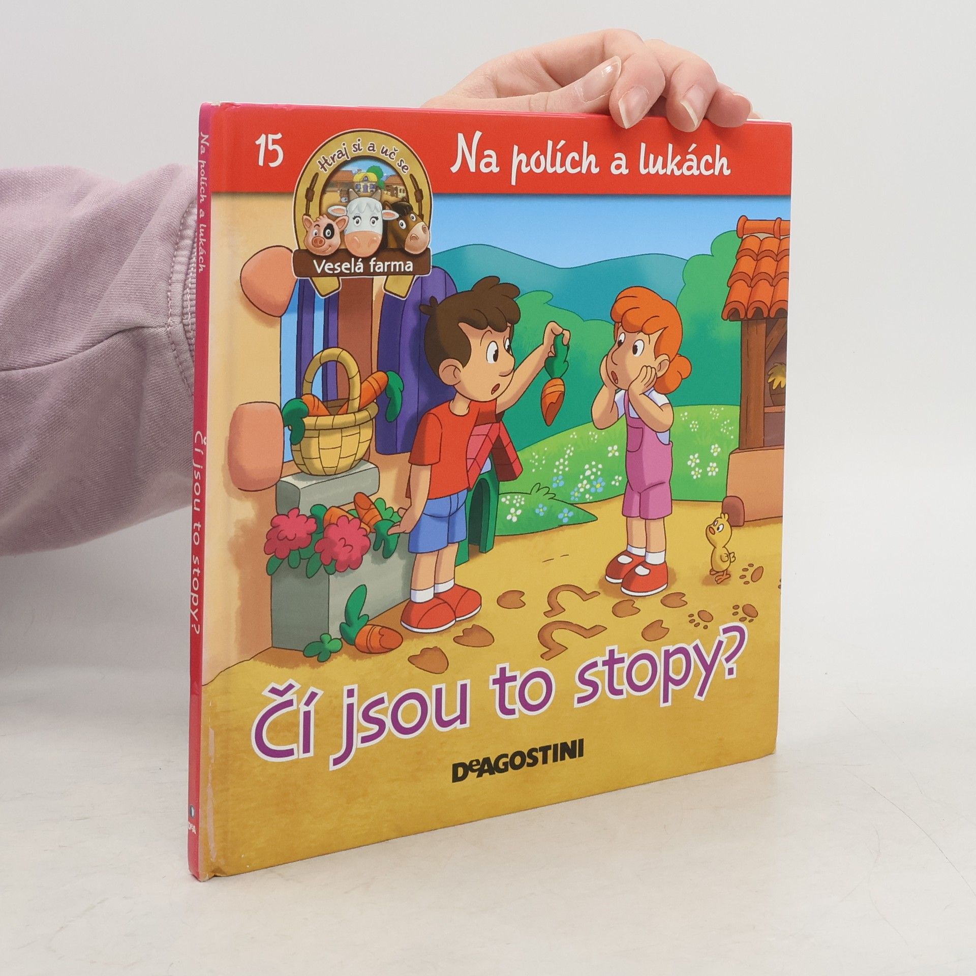 Kolektiv autorů Na polích a lukách 15. Čí jsou to stopy?