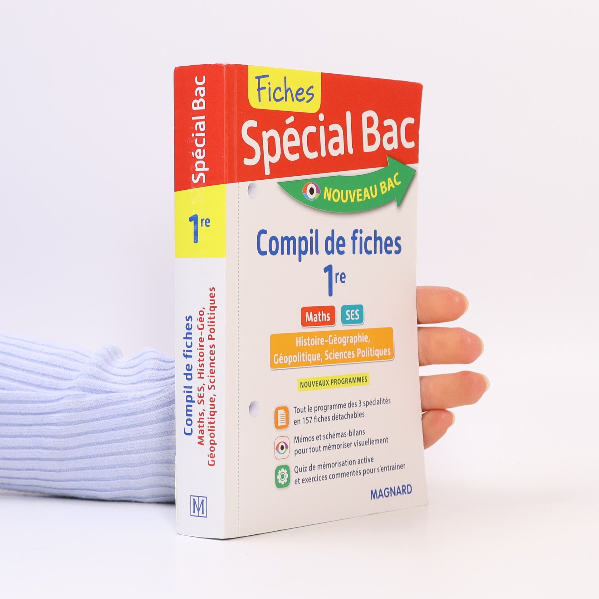 Fiches Spécial Bac - 1re: Maths, SES, histoire-géographie, géopolitique, sciences politiques 1re