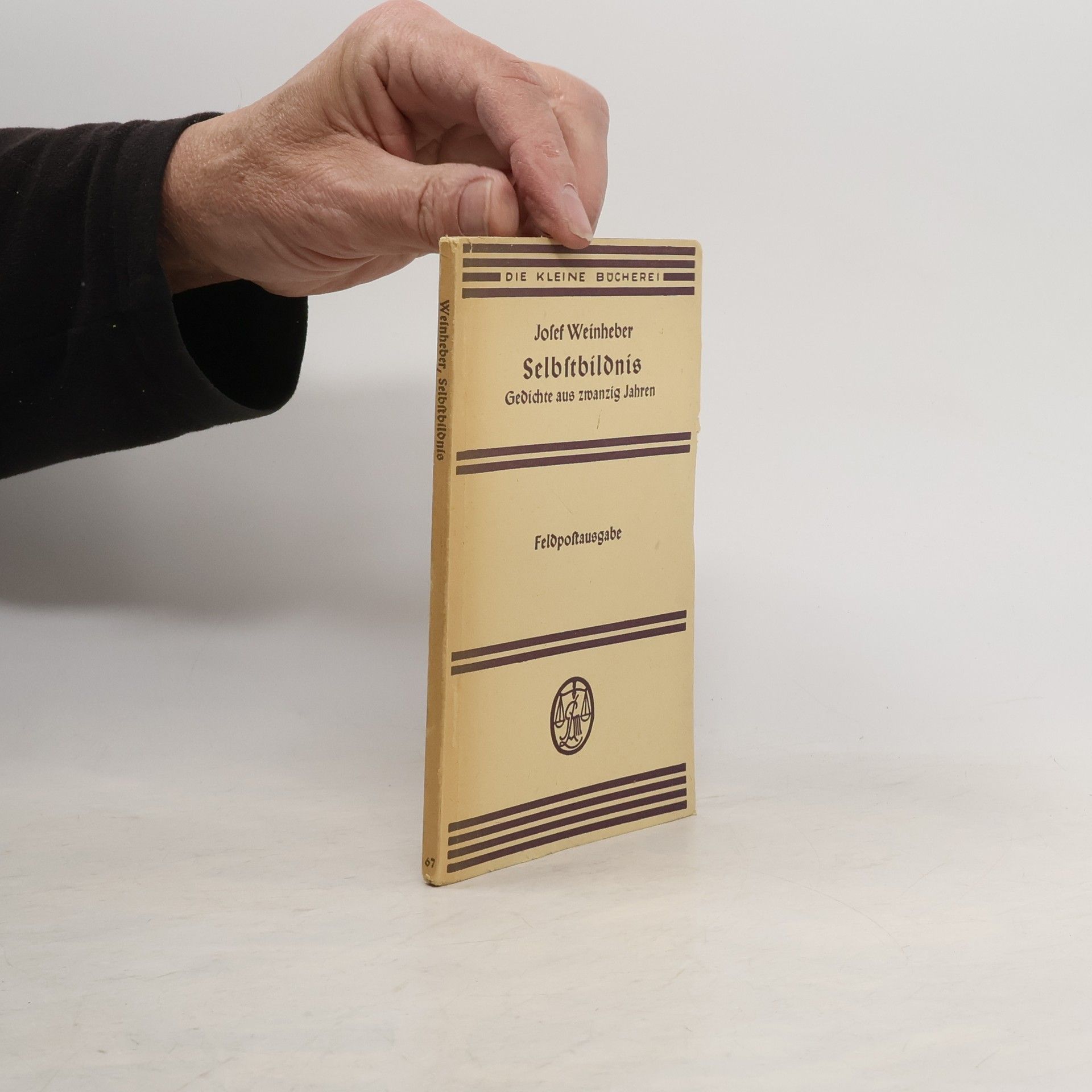 Josef Weinheber Selbstbildnis