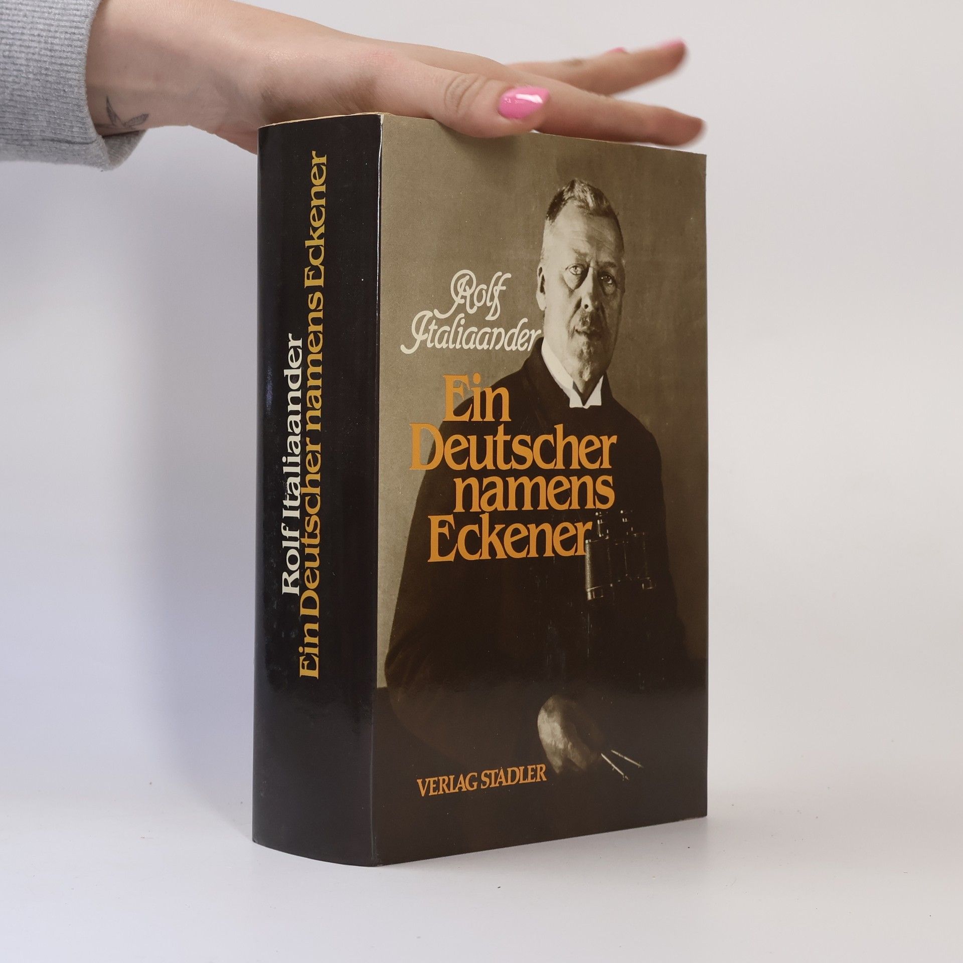 Rolf Italiaander Ein Deutscher namens Eckener